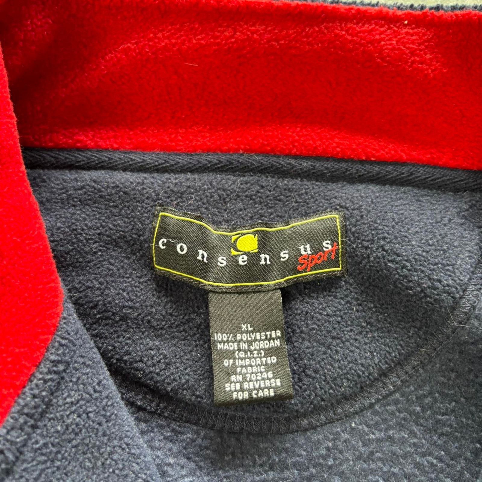 Vintage 90s Fleece Pullover Size US XL / EU 56 / 4 - 3 Thumbnail