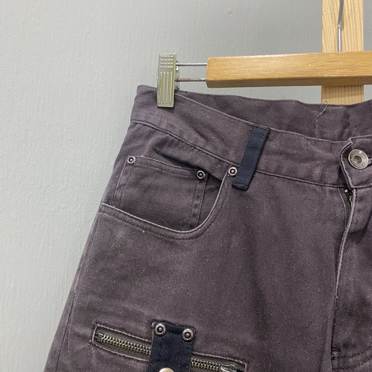 semanticdesign Semantic Design Japan Multi-Pocket 3D Flared Cargo Pants Size US 30 / EU 46 - 10 Thumbnail