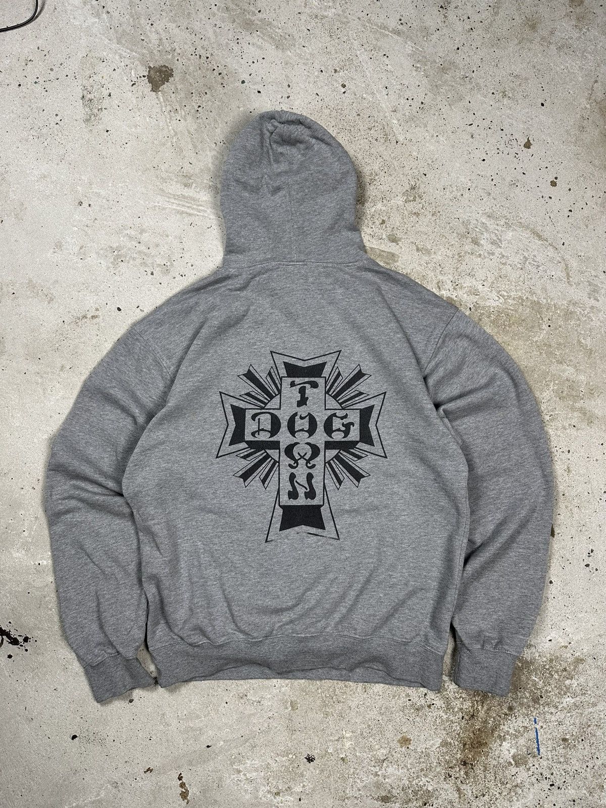 Dogtown × Japanese Brand × Vintage Vintage DogTown Skate Big Logo Print Hoodie Sweatshirt Size US M / EU 48-50 / 2 - 1 Thumbnail