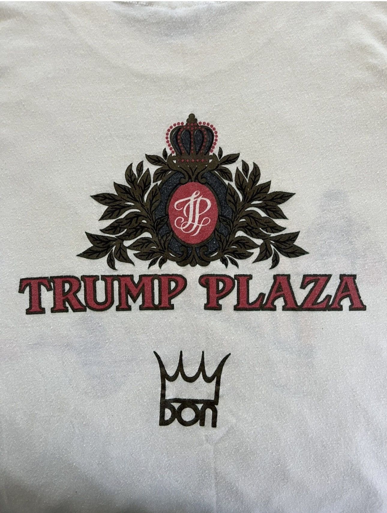 Hanes Vtg 80s MIKE TYSON LARRY HOLMES Shirt Trump Plaza Don King M Size US M / EU 48-50 / 2 - 11 Thumbnail