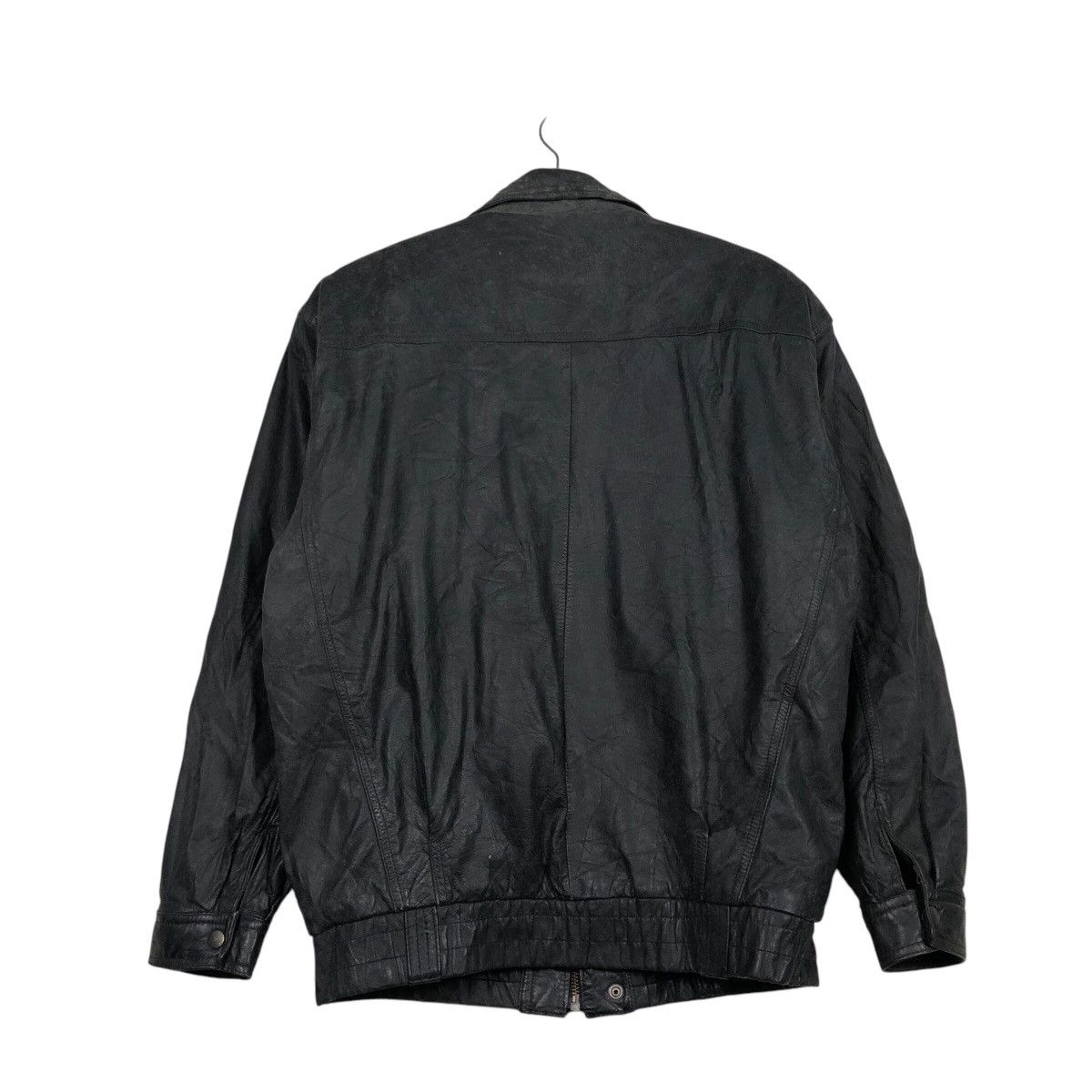 Japanese Brand 📌Vintage Biker Leather Jacket Issey Miyake Size US L / EU 52-54 / 3 - 9 Thumbnail