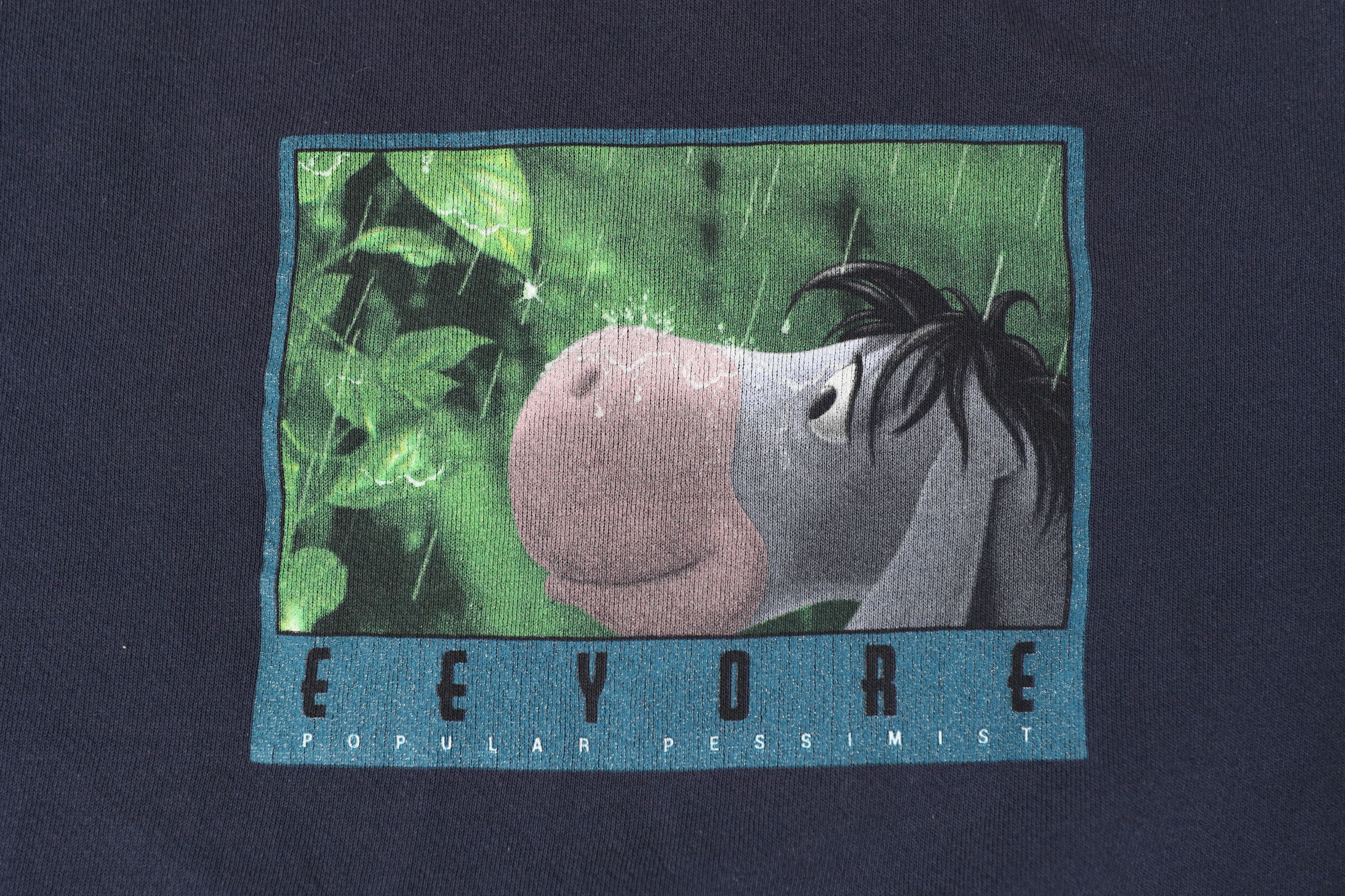 Disney Vintage Eeyore Popular Pessimist Crewneck (XL) Size US XL / EU 56 / 4 - 4 Thumbnail
