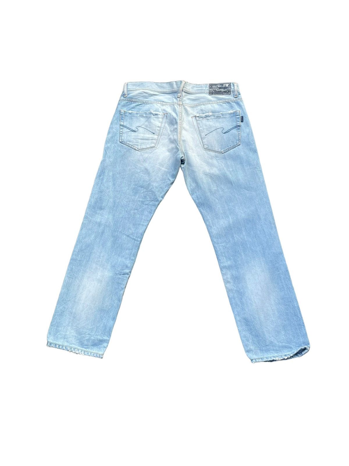 Ripo Trenta Anni Distresed Denim