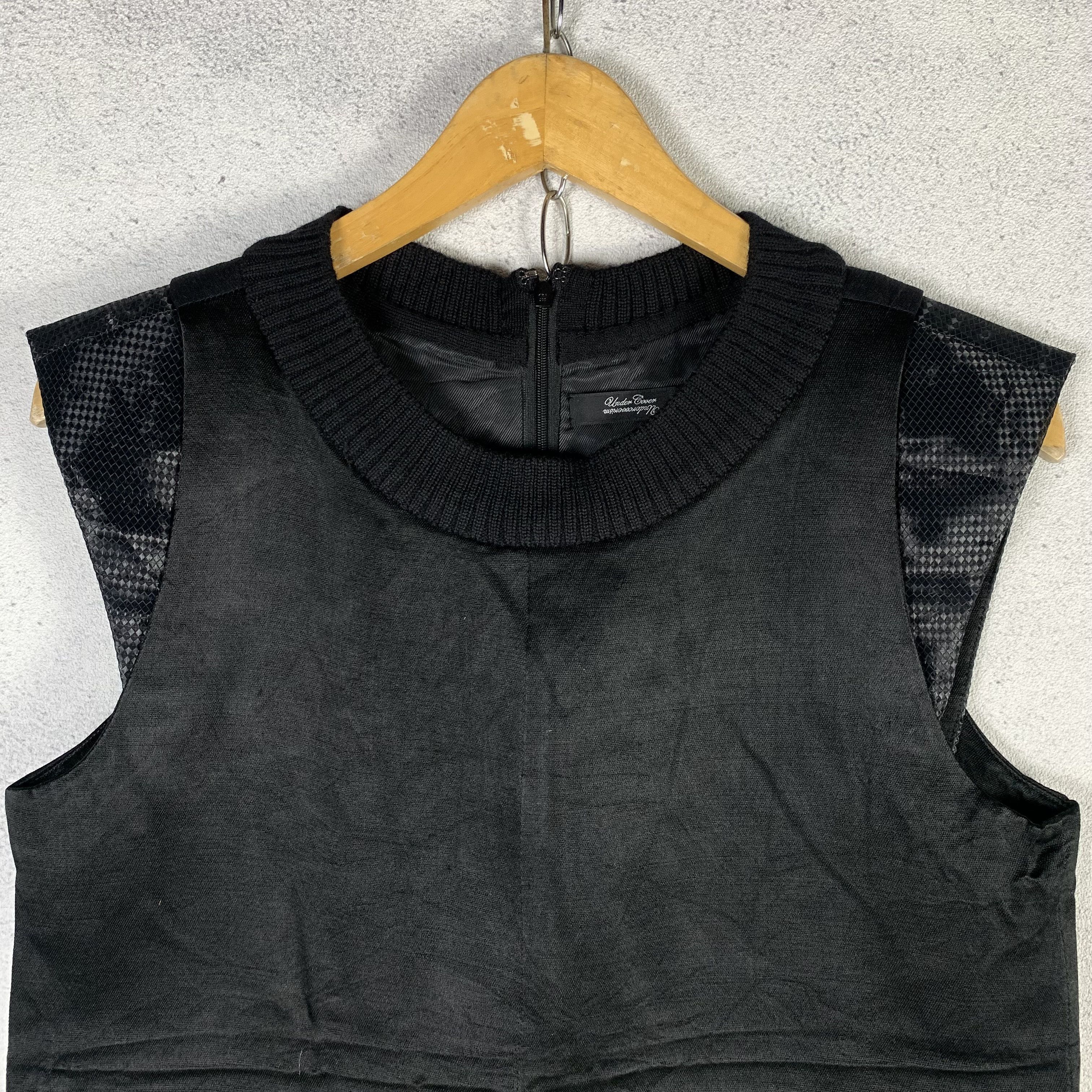 Undercover Undercover Black Sleeveless Layered Mesh Top Size S / US 4 / IT 40 - 2 Thumbnail