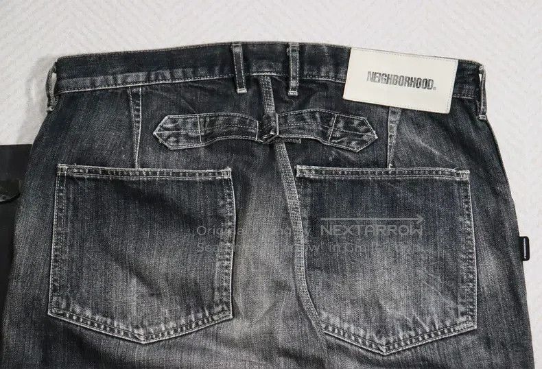Neighborhood Neighborhood size M Nevada King, Water-washed Denim Jeans, Size US 27 - 5 Thumbnail