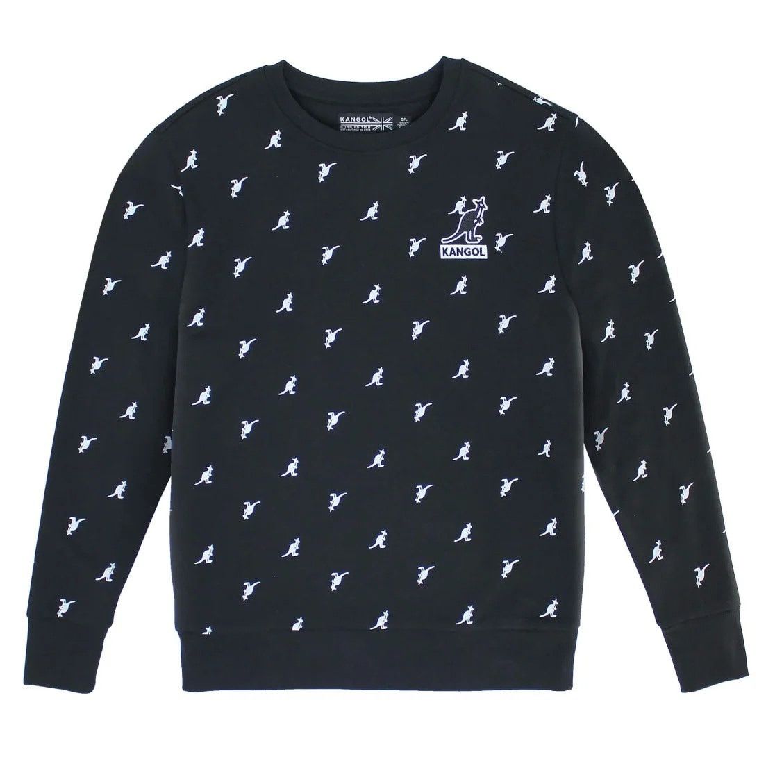 Kangol Kangol All Over Print Fleece Pullover Crewneck Sweatshirt Size US S / EU 44-46 / 1 - 1 Preview
