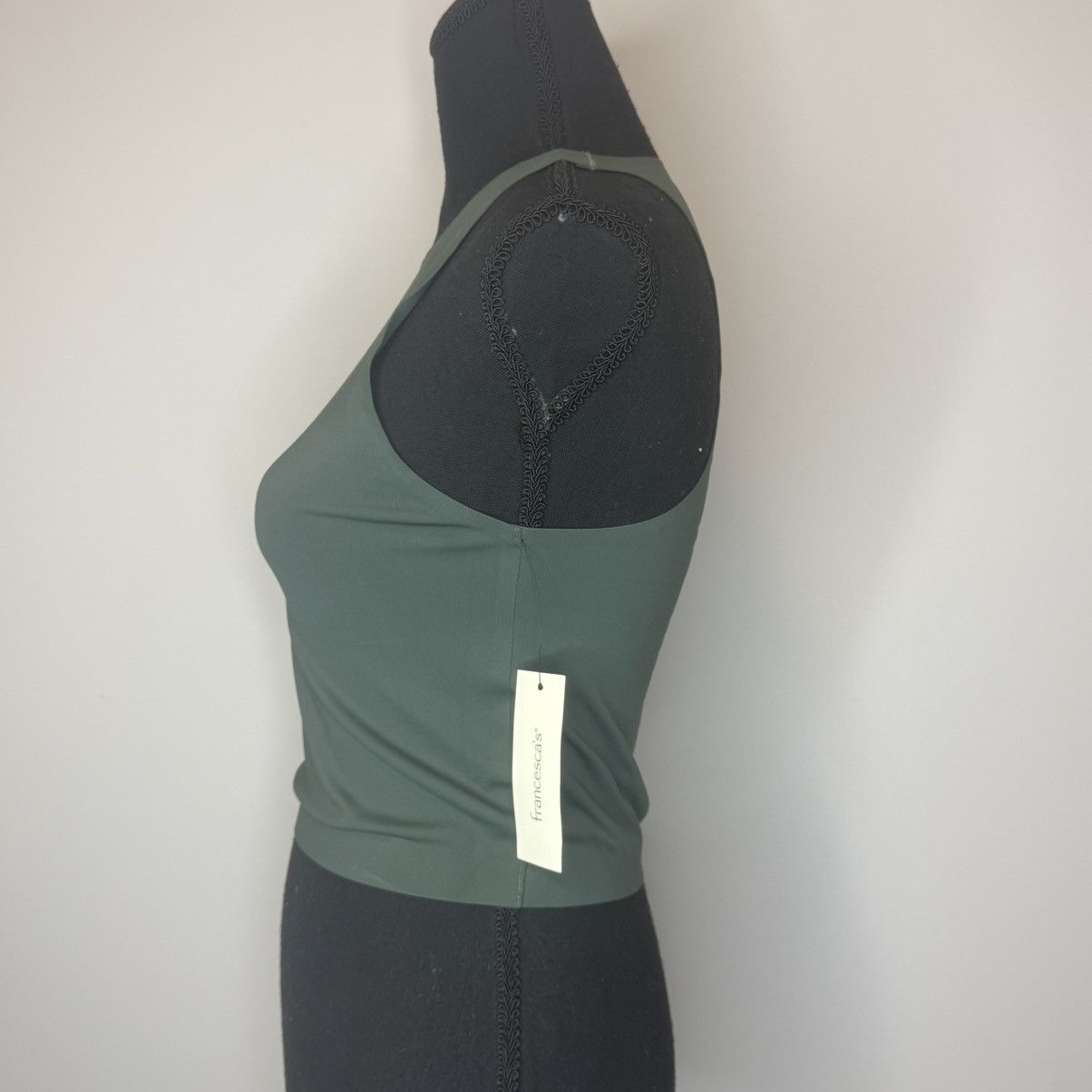 Other Francesca's Collections Forest Green Crewneck Tank Size S / US 4 / IT 40 - 2 Thumbnail