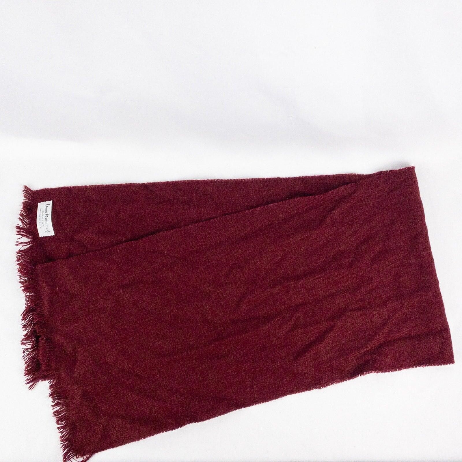 Other Beau Brummell Vintage Red Knit Scarf Mens Womens One Size Size ONE SIZE - 8 Thumbnail