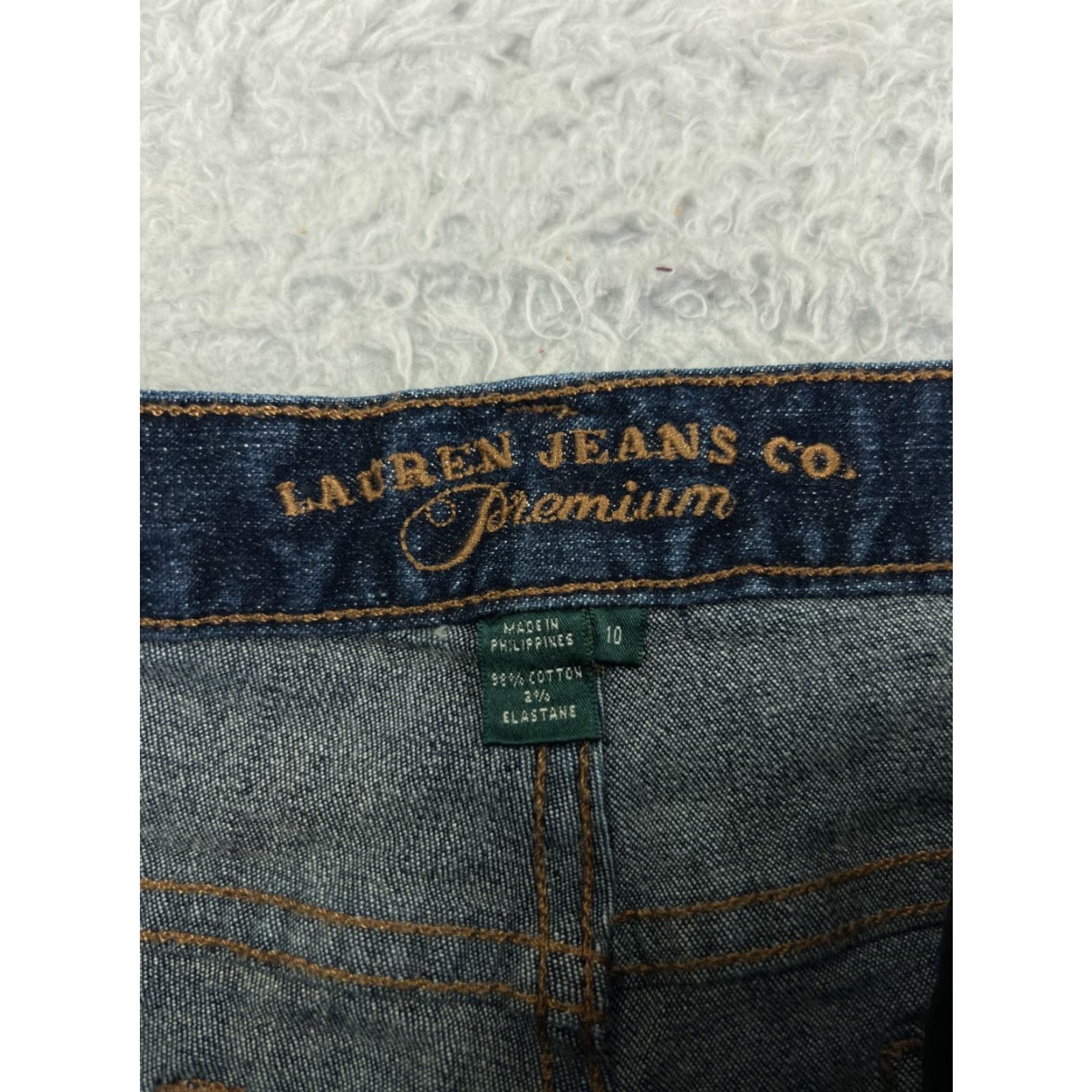 Ralph Lauren VINTAGE Ralph Lauren Jeans Women 10 Denim Straight 29x28 Blue - Classic USA Fit Mens? Size 32" / US 10 / IT 46 - 6 Thumbnail