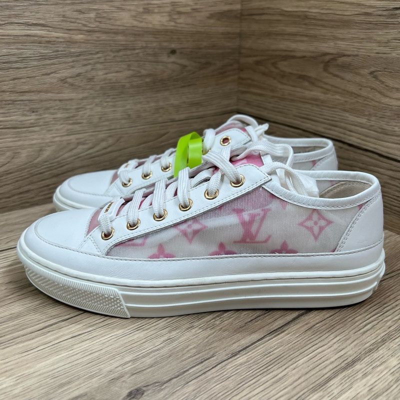 Louis Vuitton Louis Vuitton Stellar Low-Top Fashion Sneakers 0079 Size US 5 / IT 35 - 1 Thumbnail