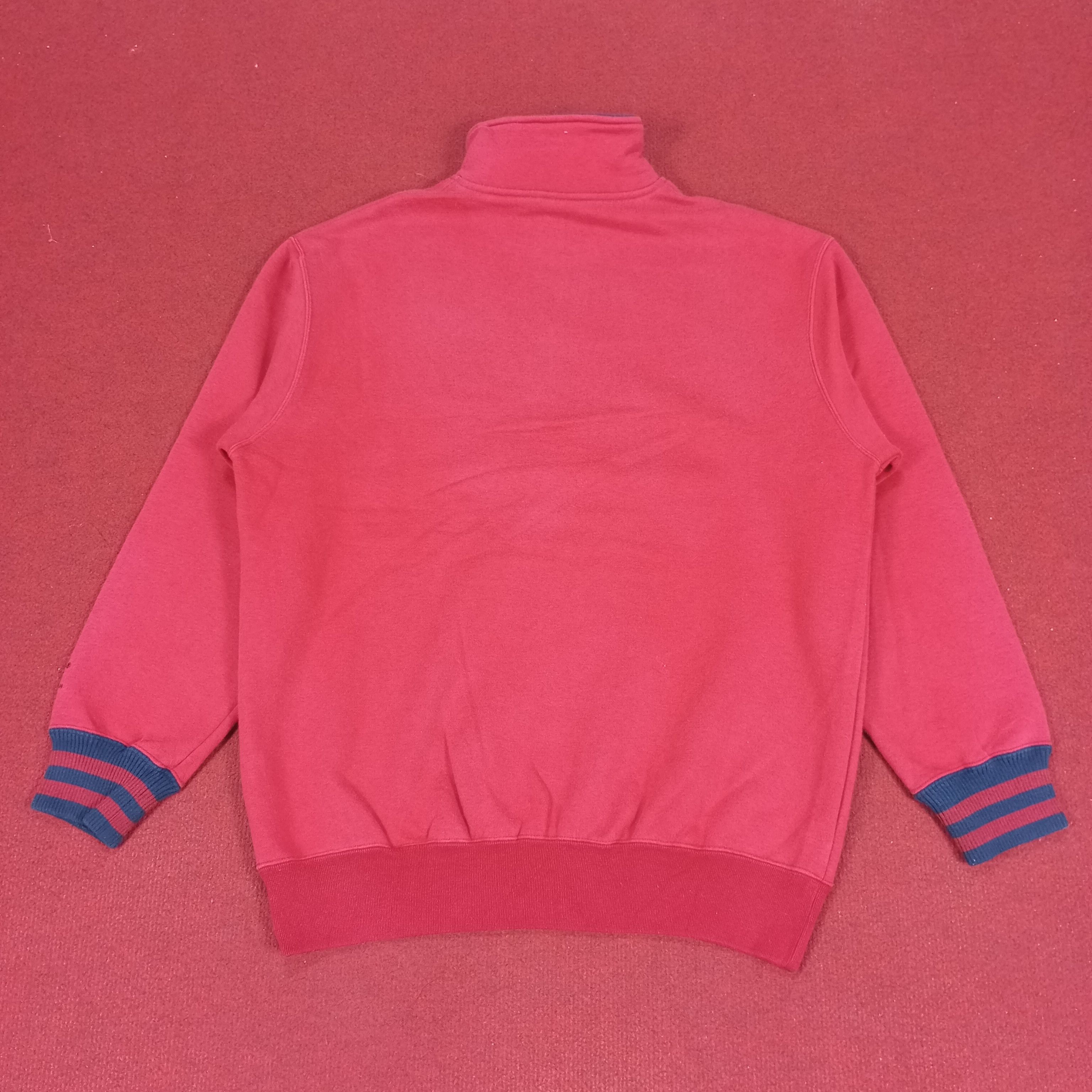 Helly Hansen × Vintage Helly Hansen Half Zipper Sweatshirt Streetwear Style Size US L / EU 52-54 / 3 - 3 Thumbnail