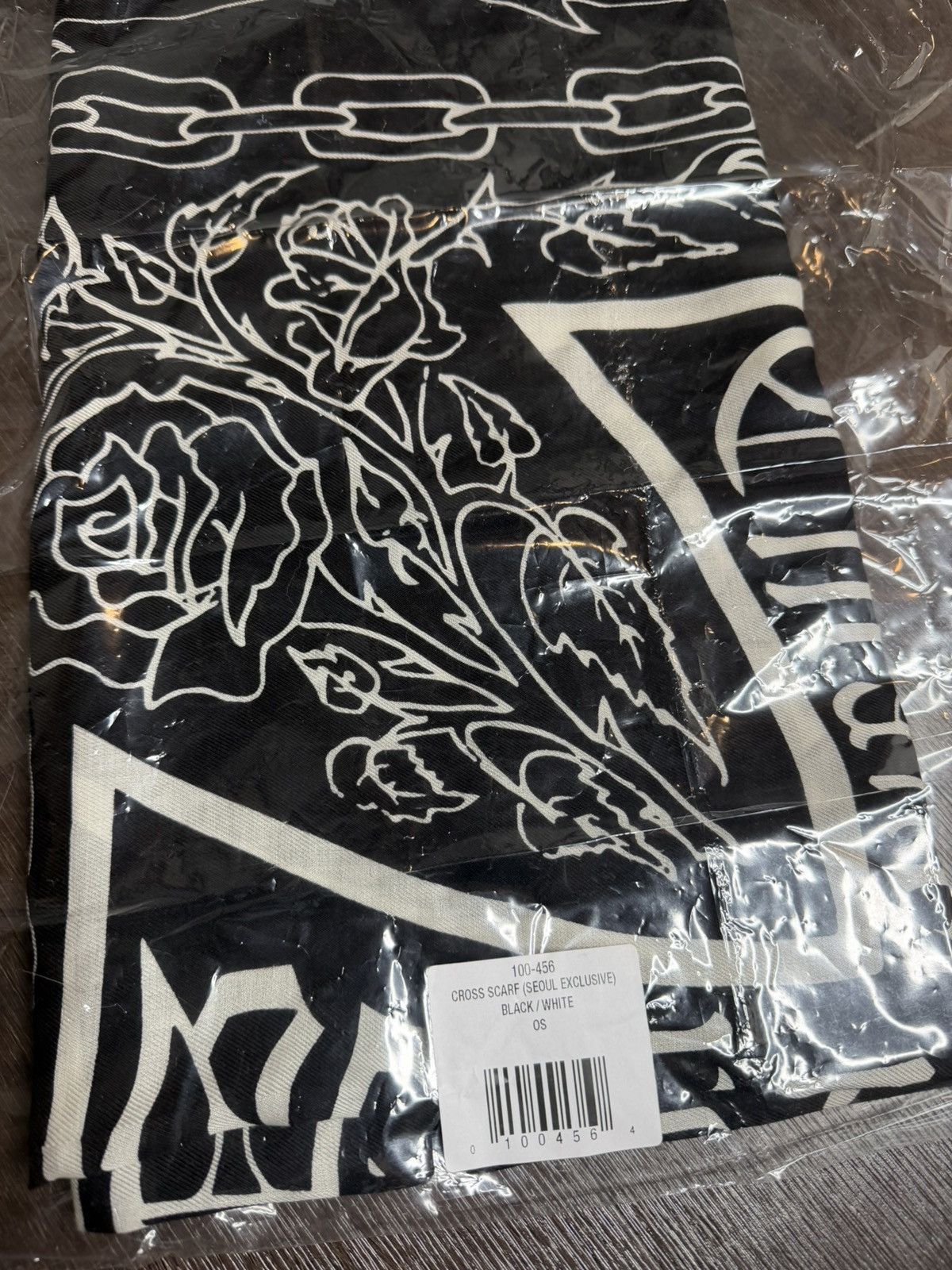 Enfants Riches Deprimes ULTIMATE GRAIL SEOUL EXCLUSIVE CROSS SCARF Size ONE SIZE - 4 Thumbnail