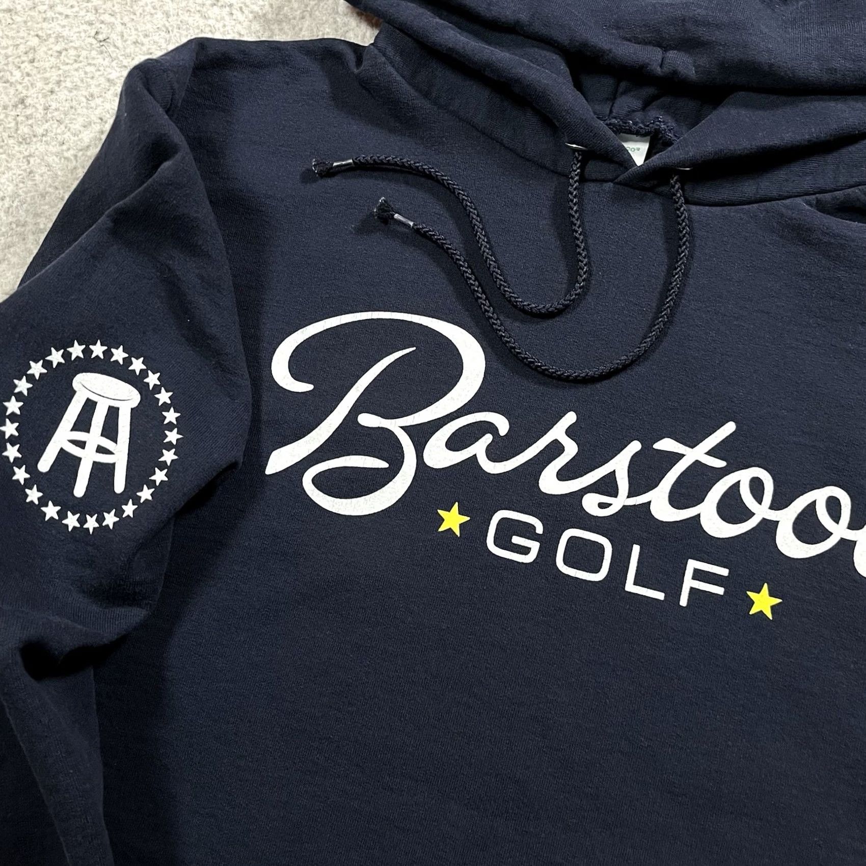 Champion Barstool Sports Hoodie Mens M Champion Pullover Sweatshirt Golf Logo Pockets Blue Barstool Champion Hoodie M Mens Golf Logo Pockets Blue Size US M / EU 48-50 / 2 - 5 Thumbnail