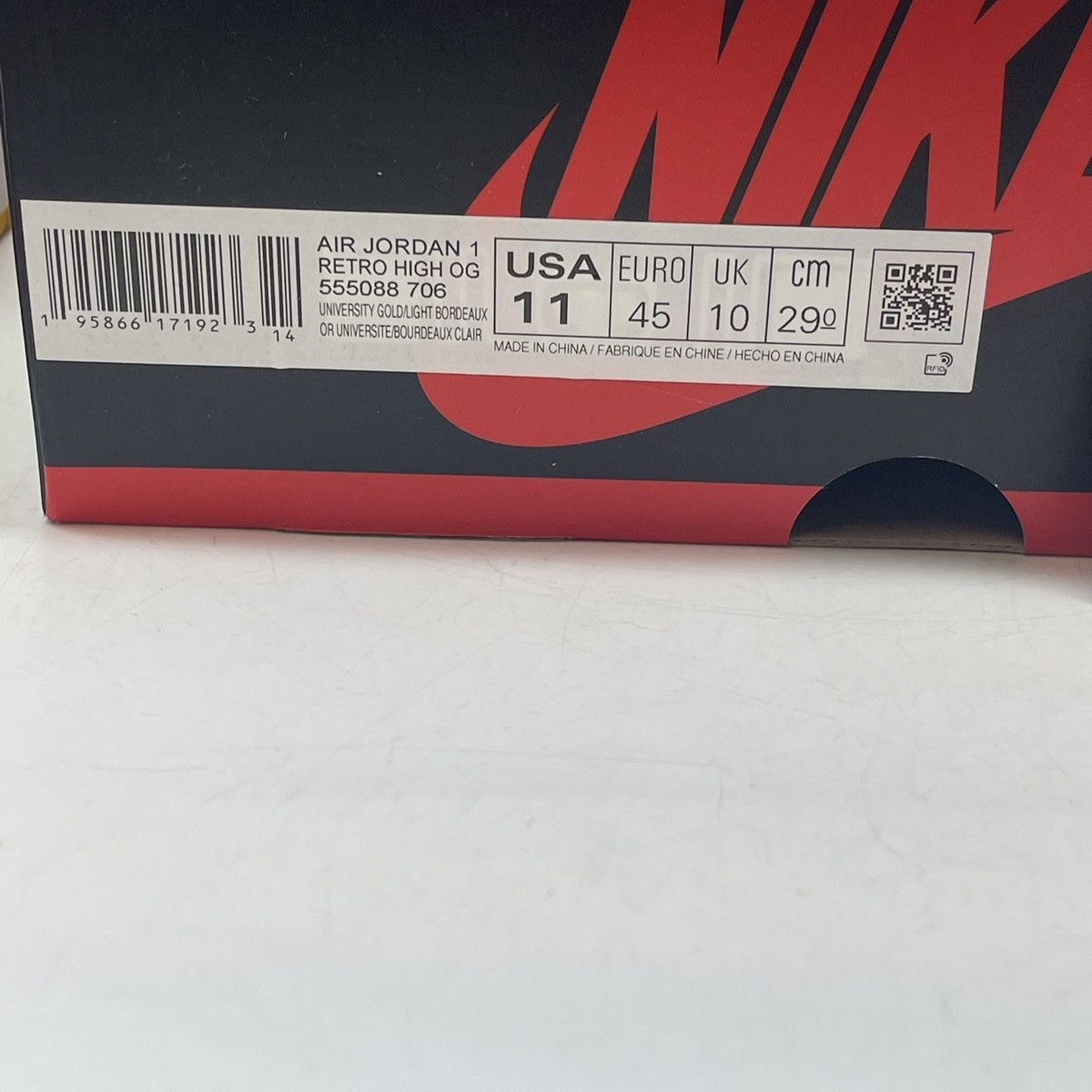 Jordan Brand Air Jordan 1 high brotherhood Size US 11.5 / EU 44-45 - 9 Thumbnail