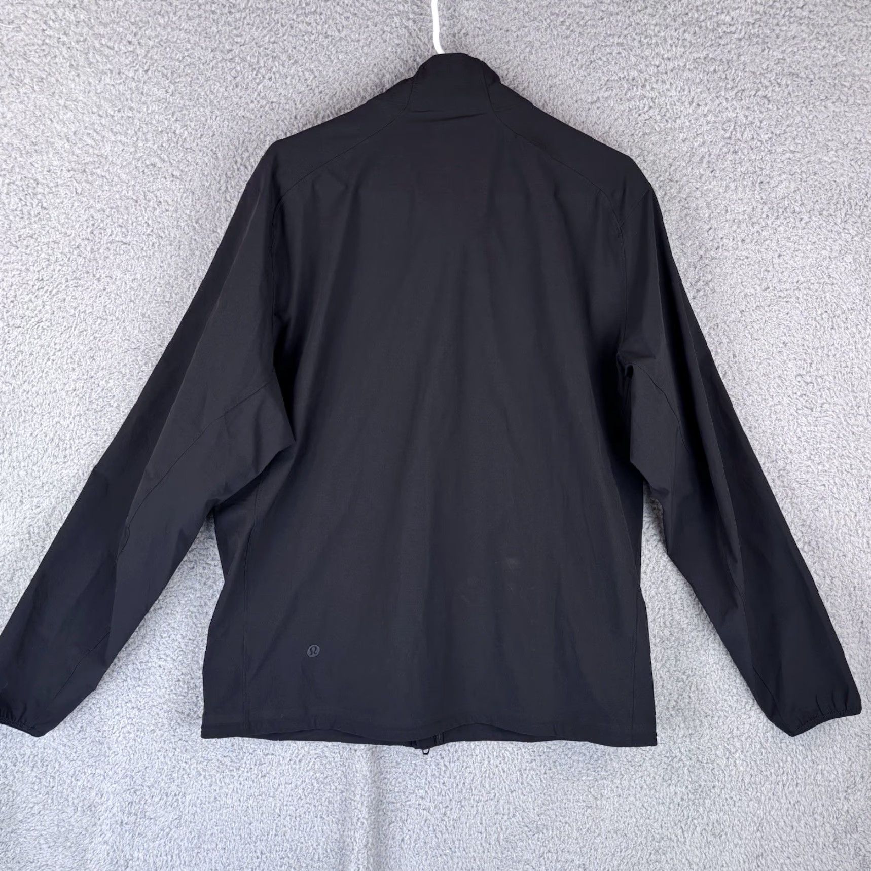 Lululemon Lululemon Sojourn Jacket Mens Large Black Full Zip Performance Mock Neck Tech Jacket Size US L / EU 52-54 / 3 - 7 Thumbnail
