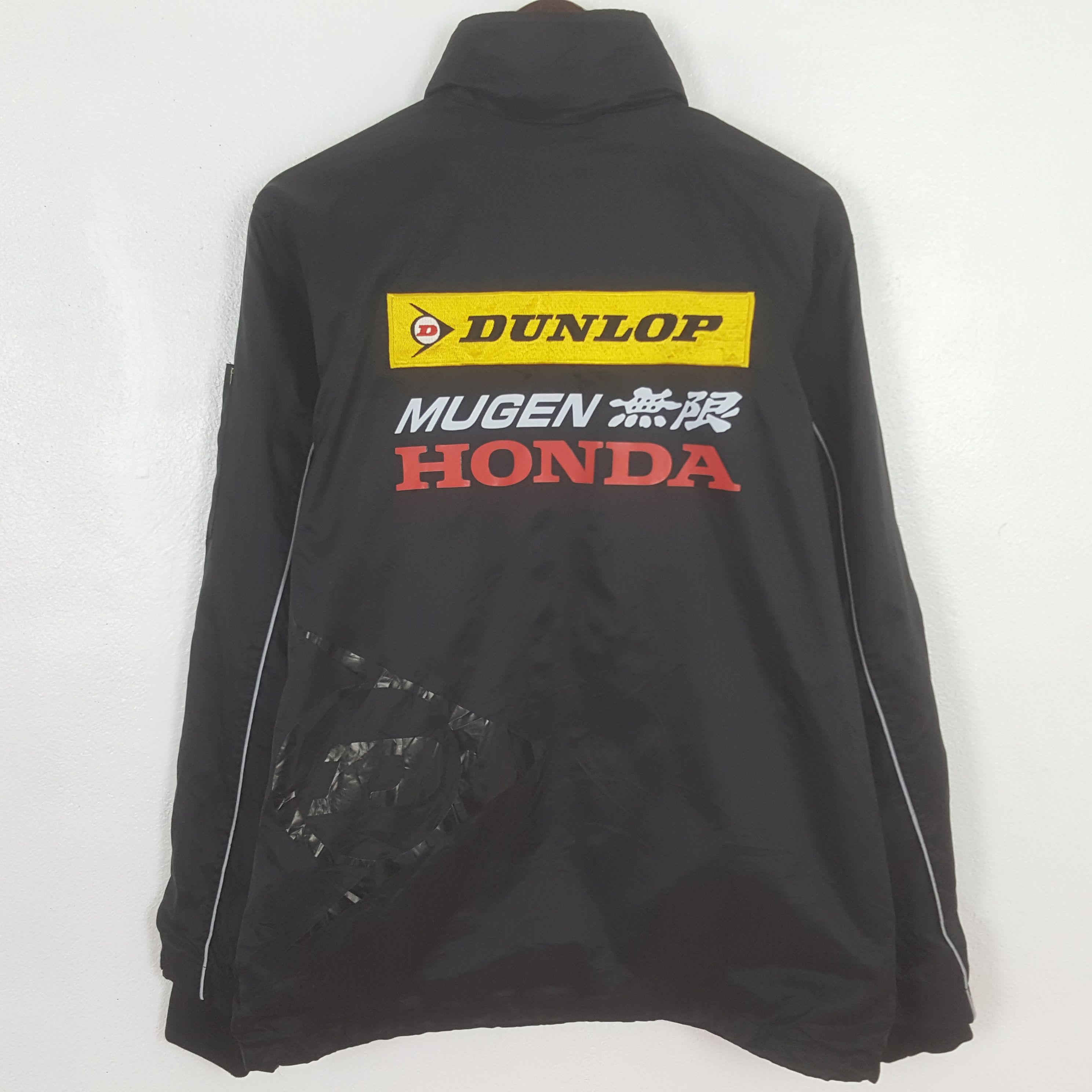 Japanese Brand Vintage Dunlop x Custom Windbreaker Mugen Zipper Jacket Size US M / EU 48-50 / 2 - 1 Thumbnail