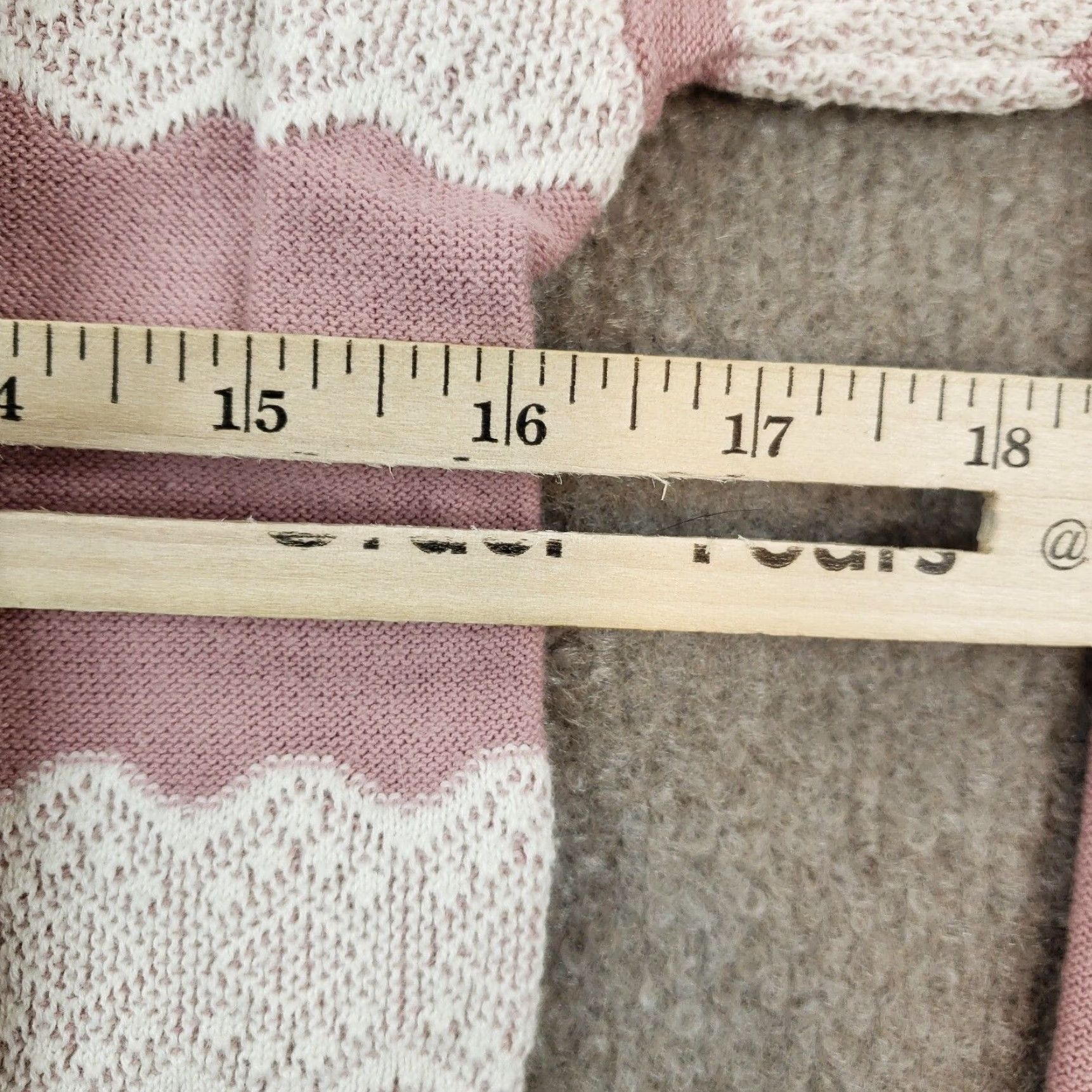 American Eagle Outfitters American Eagle Womens Pink White Striped Crew Neck Knit Sweater Small Size S / US 4 / IT 40 - 4 Thumbnail