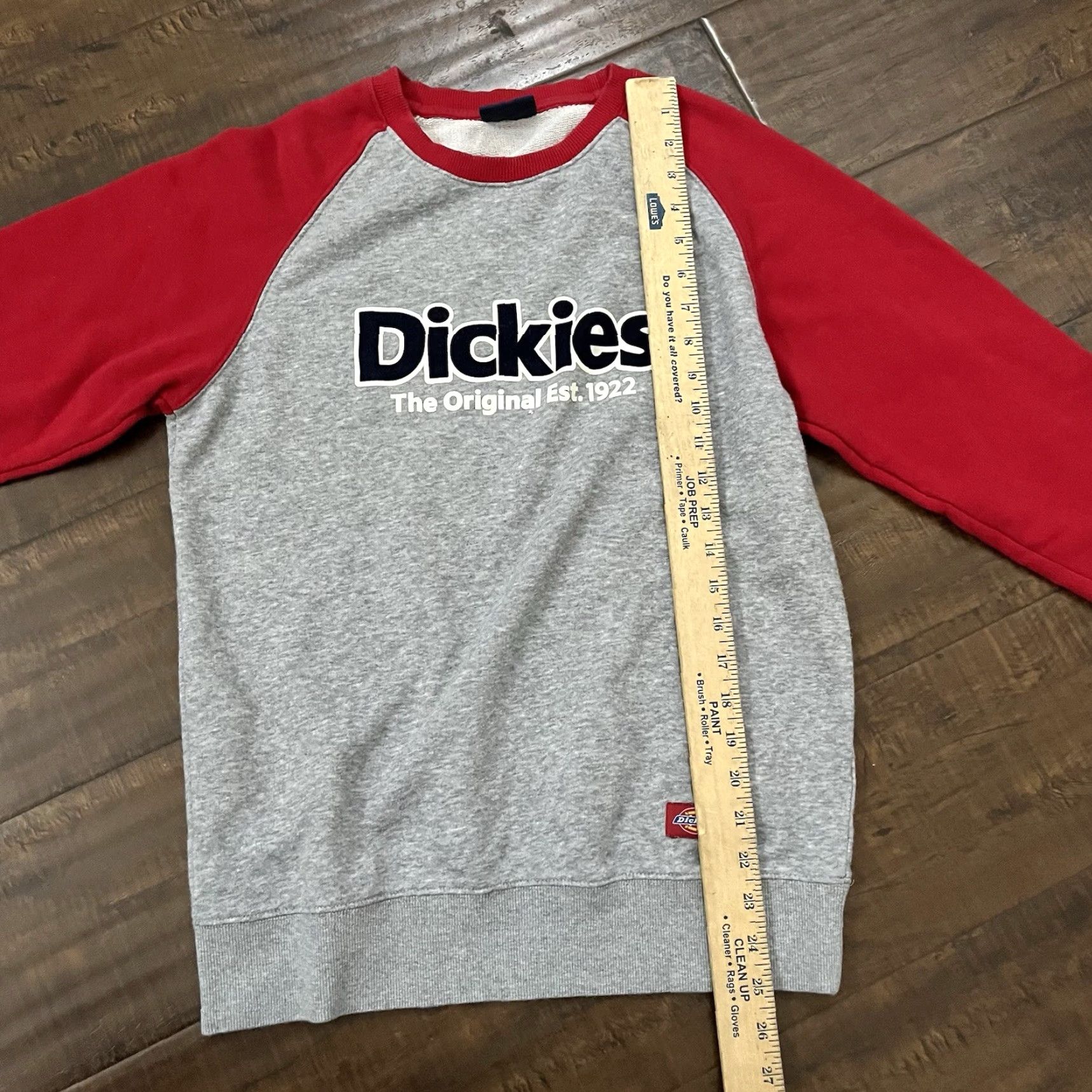 Dickies VINTAGE Dickies Sweatshirt Crewneck Men M Gray Y2K 90s Skateboarding Workwear Pullover Size US M / EU 48-50 / 2 - 6 Thumbnail