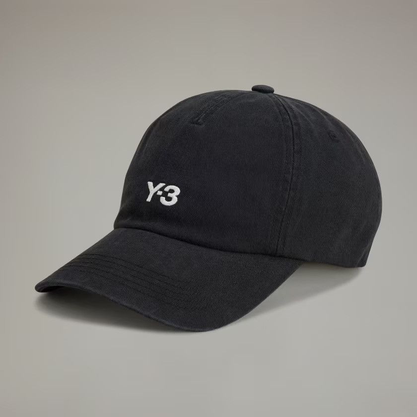 Y-3 × Yohji Yamamoto Y-3 Dad Cap, Black OSFM Size ONE SIZE - 1 Thumbnail