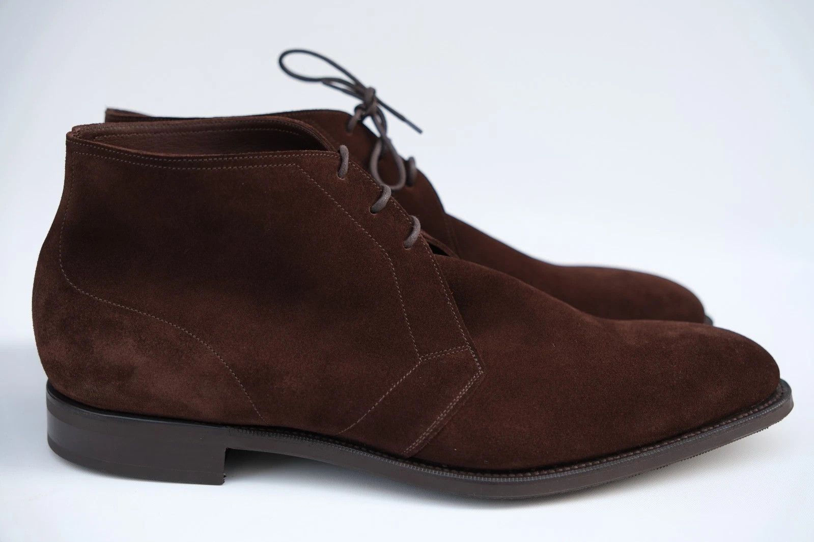 Edward Green New Edward Green Shanklin Mink Suede Brown UK 10.5 / US 11 Size US 11 / EU 44 - 3 Thumbnail