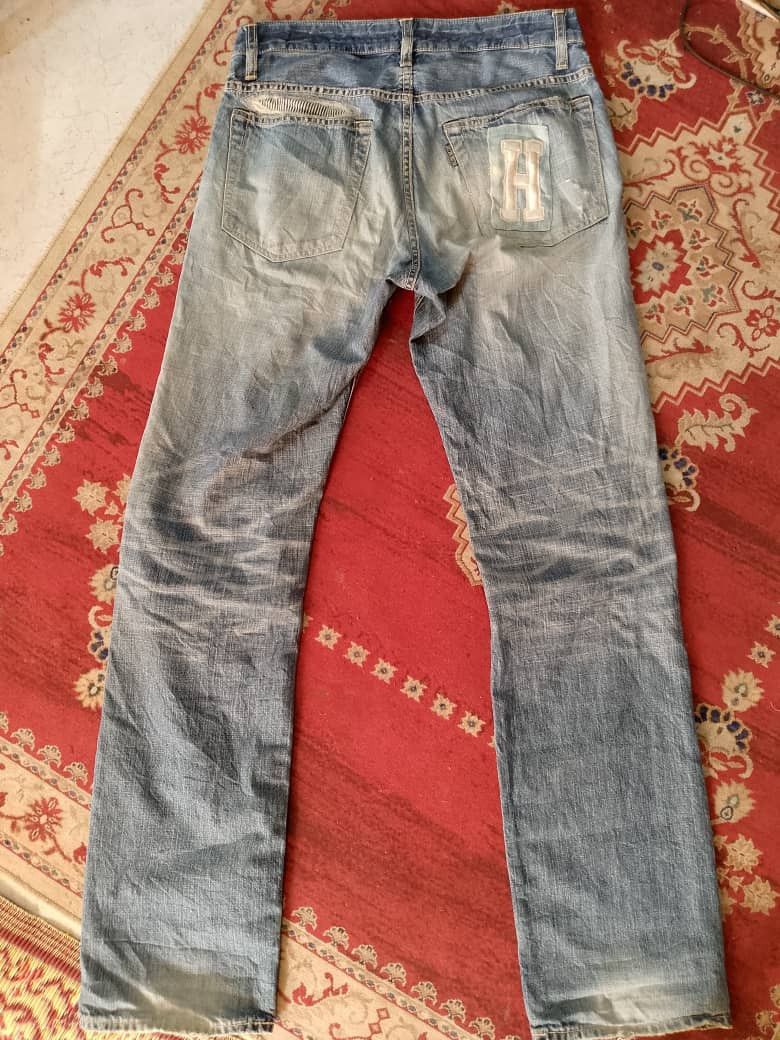 Kapital Blue Blue Japan Distressed Patchwork Indigo Boro Denim Size US 30 / EU 46 - 2 Thumbnail