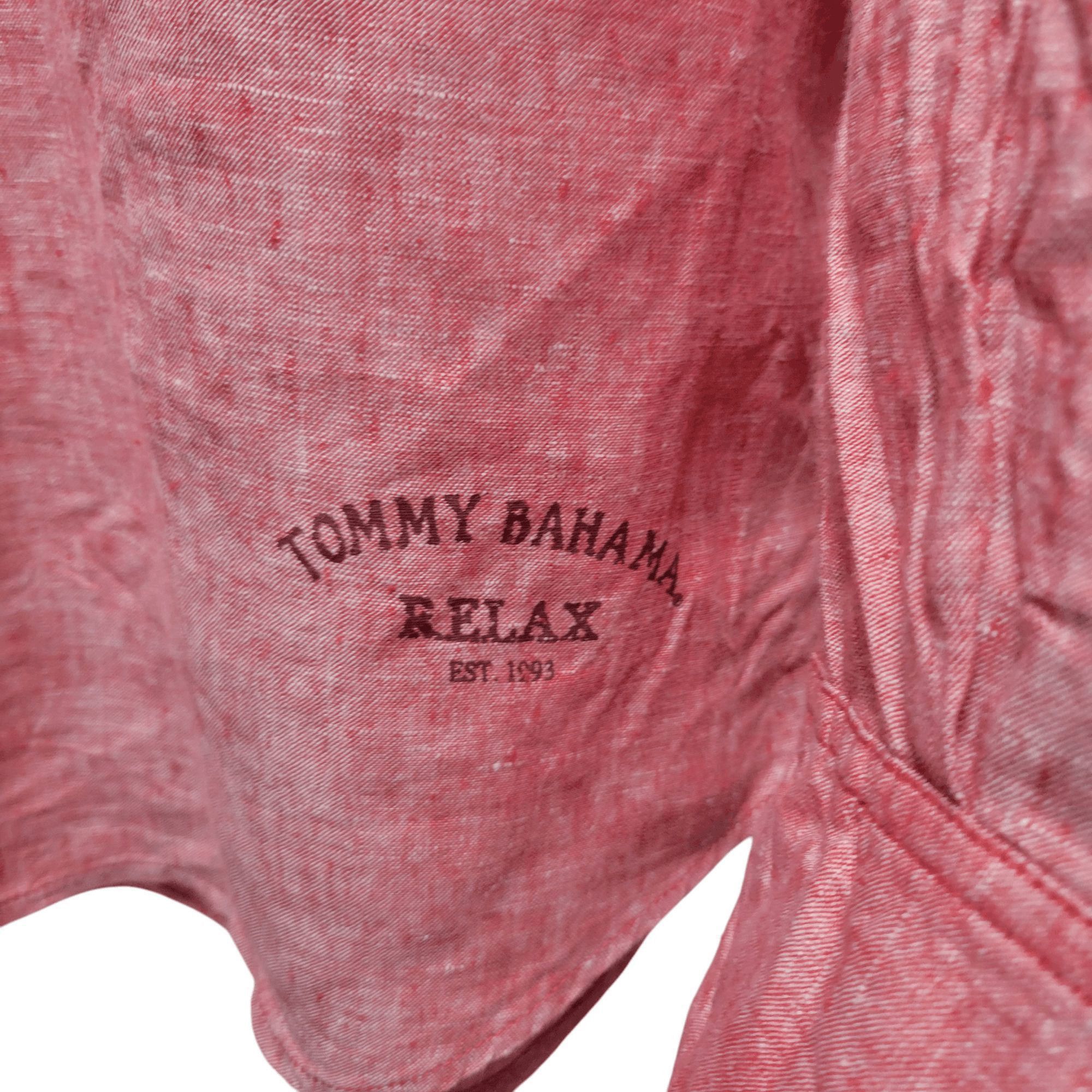 Tommy Bahama Tommy Bahama Mens Long-Sleeves 100% Linen Shirt Size Medium Size US M / EU 48-50 / 2 - 6 Thumbnail