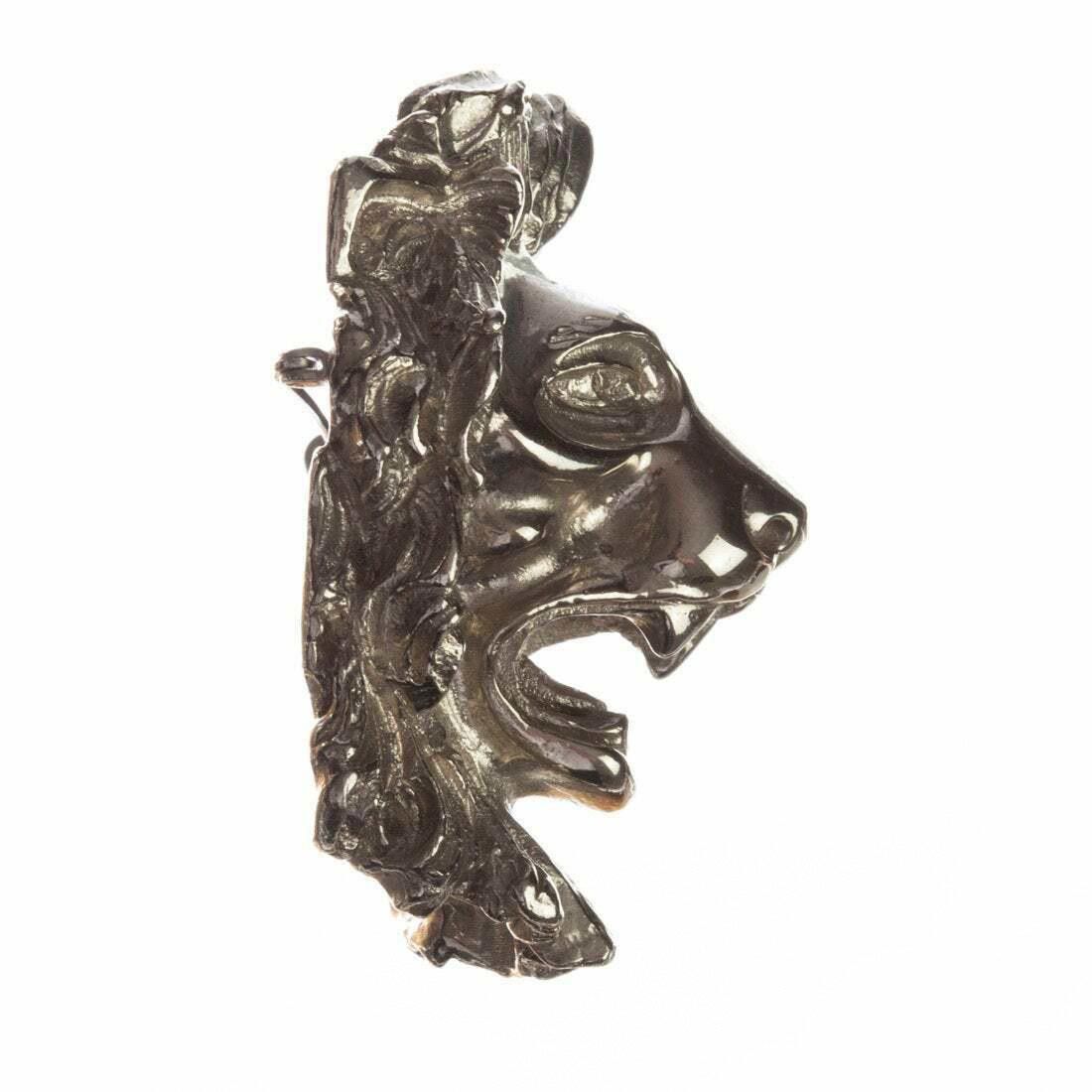Designer Judith Leiber Lion Pin or Pendant Size ONE SIZE - 2 Thumbnail