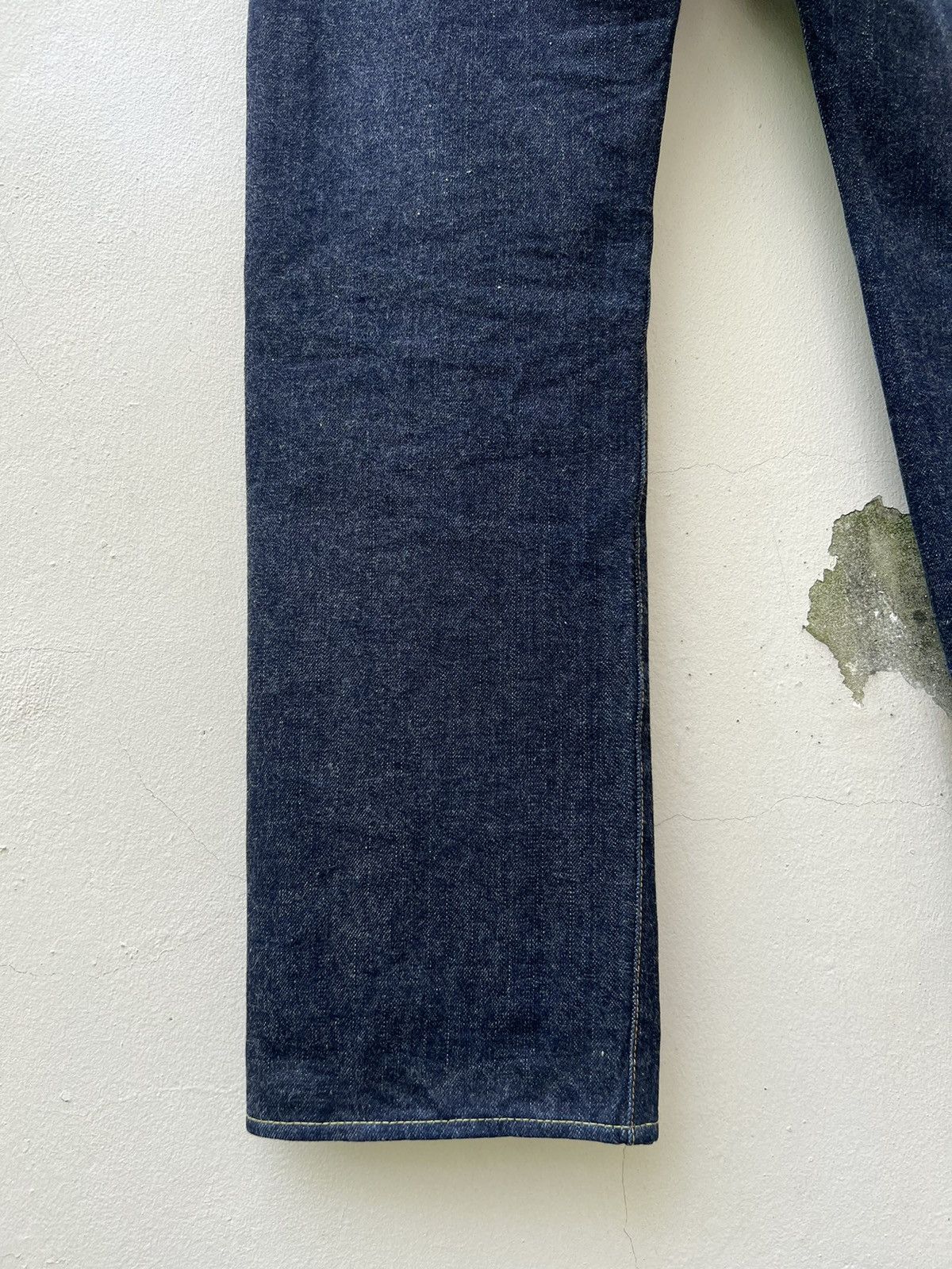 The Flat Head The Flat Head Googies G35 Dark Blue Denim Selvedge Jeans Size US 30 / EU 46 - 16 Thumbnail