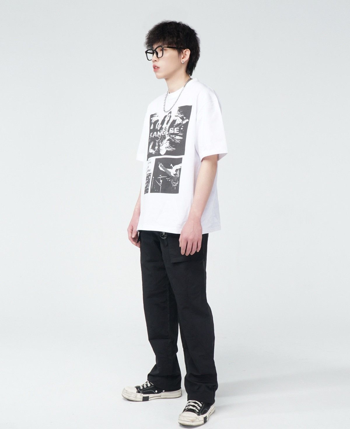 Hysteric Glamour KANGLEE Rockband Trousers in Nylon Pants Black Size US 32 / EU 48 - 14 Thumbnail