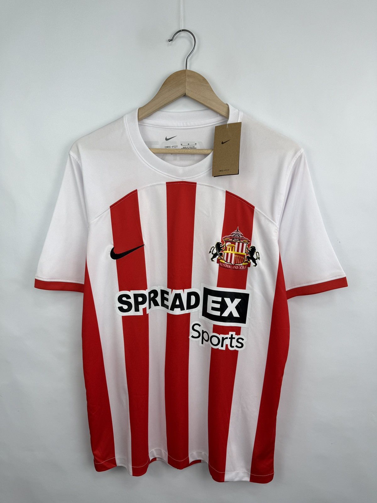 Nike 🏴󠁧󠁢󠁥󠁮󠁧󠁿 Y2K Nike Sunderland Soccer Jersey T-Shirt Blokecore Rare Size US M / EU 48-50 / 2 - 3 Thumbnail