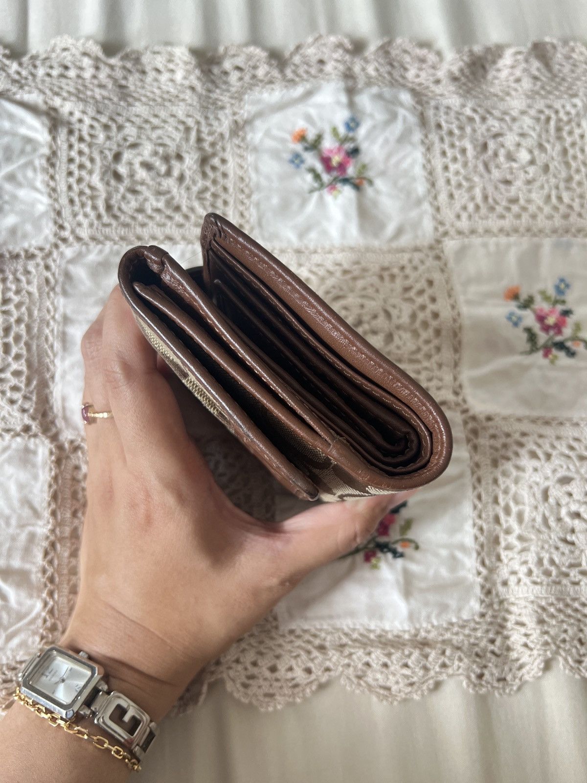 Coach vintage wallet coach trifold Size ONE SIZE - 5 Thumbnail