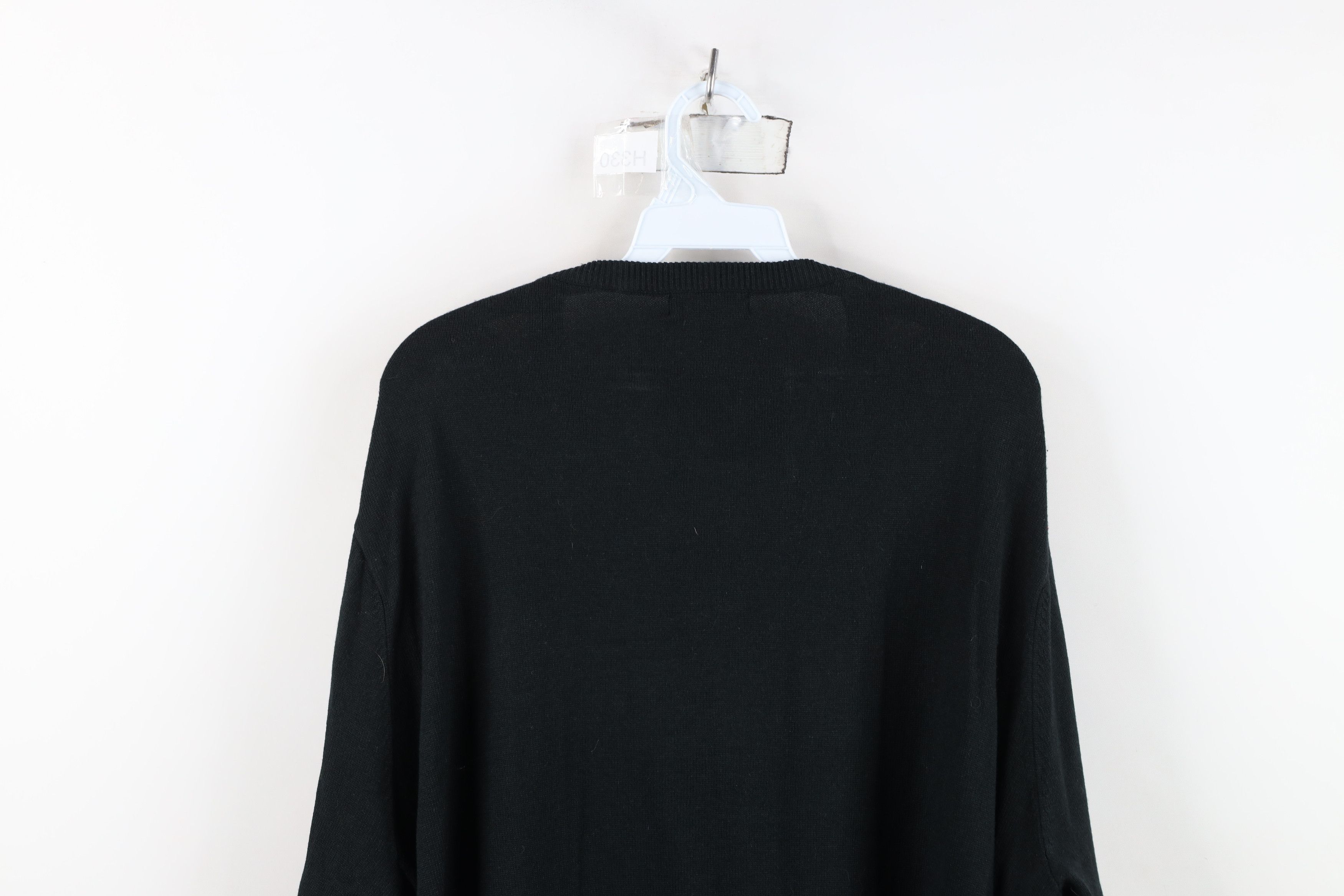 Vintage Vintage Streetwear Silk Cashmere Argyle Diamond Knit Sweater Size US XL / EU 56 / 4 - 10 Thumbnail