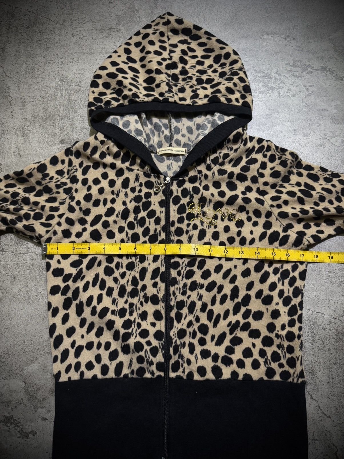 Hysteric Glamour Y2k Good Morning leopard ifsixwasnine Hoodie Size S / US 4 / IT 40 - 7 Thumbnail