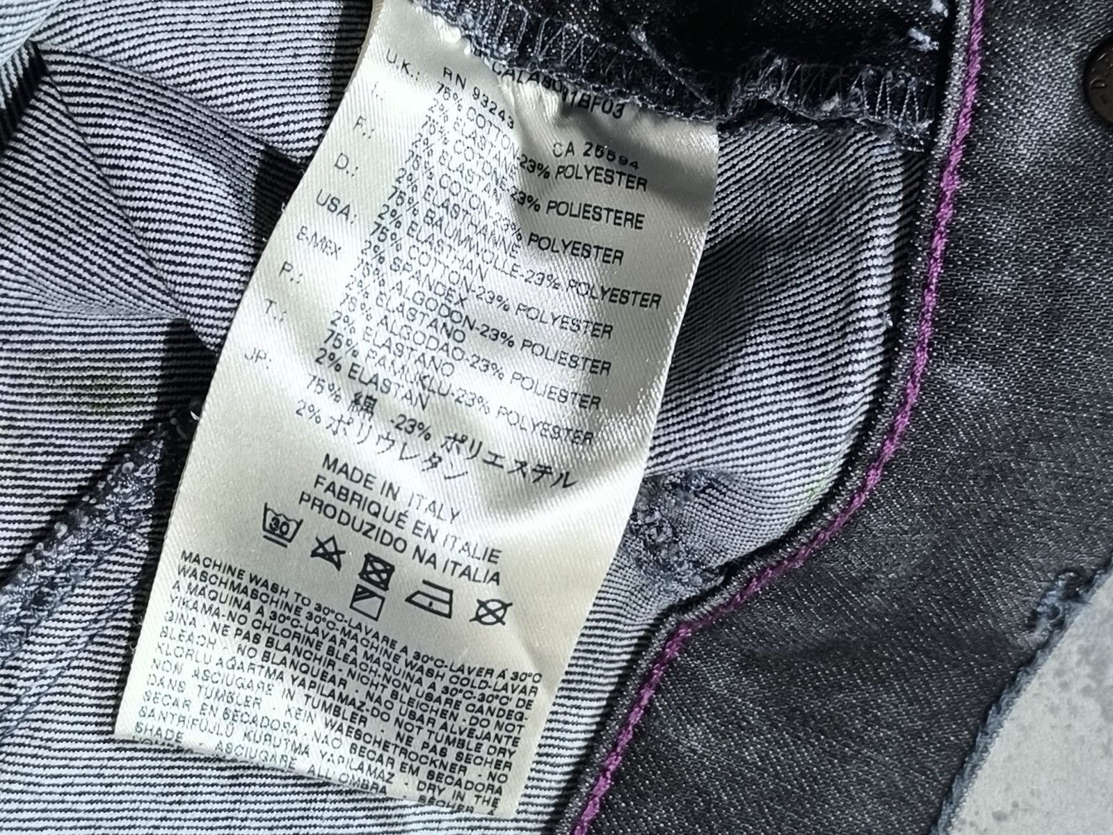 Diesel Diesel Livier Sp Jeans Waxed Coated Slime Green Skinny Size 28" / US 6 / IT 42 - 11 Thumbnail