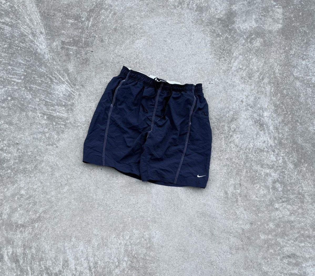 Other Vintage Nike 90s y2k streetwear track nylon shorts Size US 32 / EU 48 - 2 Thumbnail