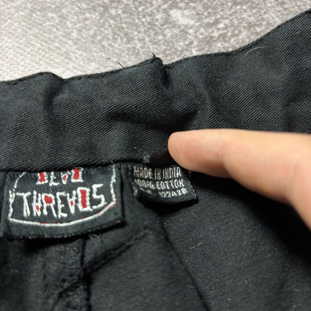Japanese Brand Y2K tripp nyc type shorts avant garde gothic if six was nine Size US 31 - 7 Thumbnail