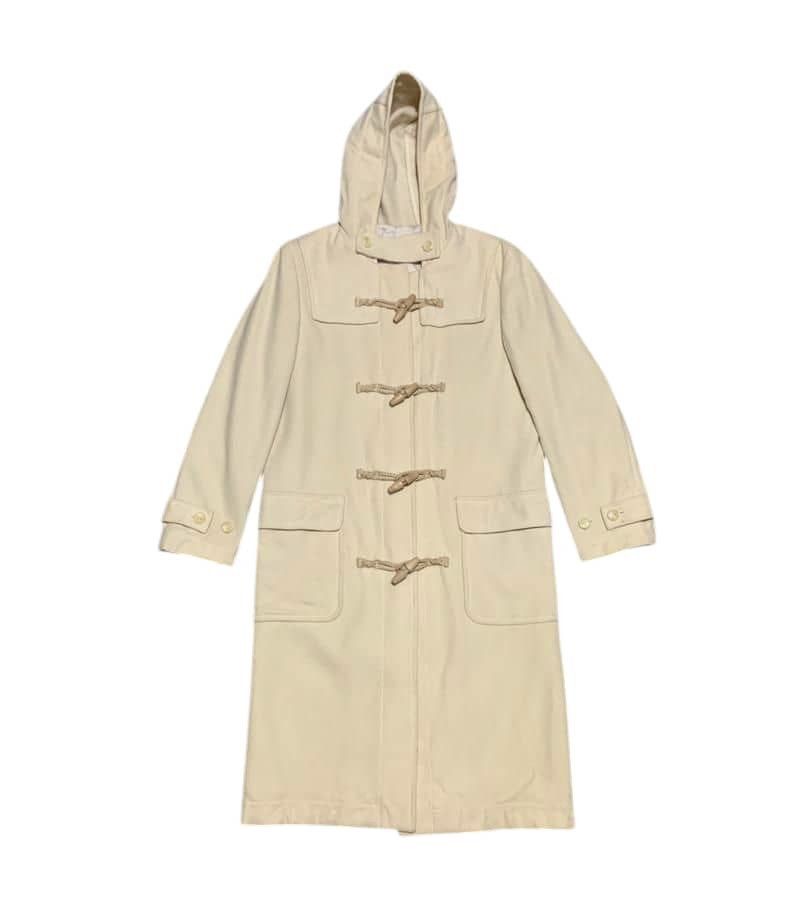 Yohji Yamamoto Vintage Yohji Yamamoto Ined Long Wool Duffle Jacket Size US S / EU 44-46 / 1 - 1 Thumbnail