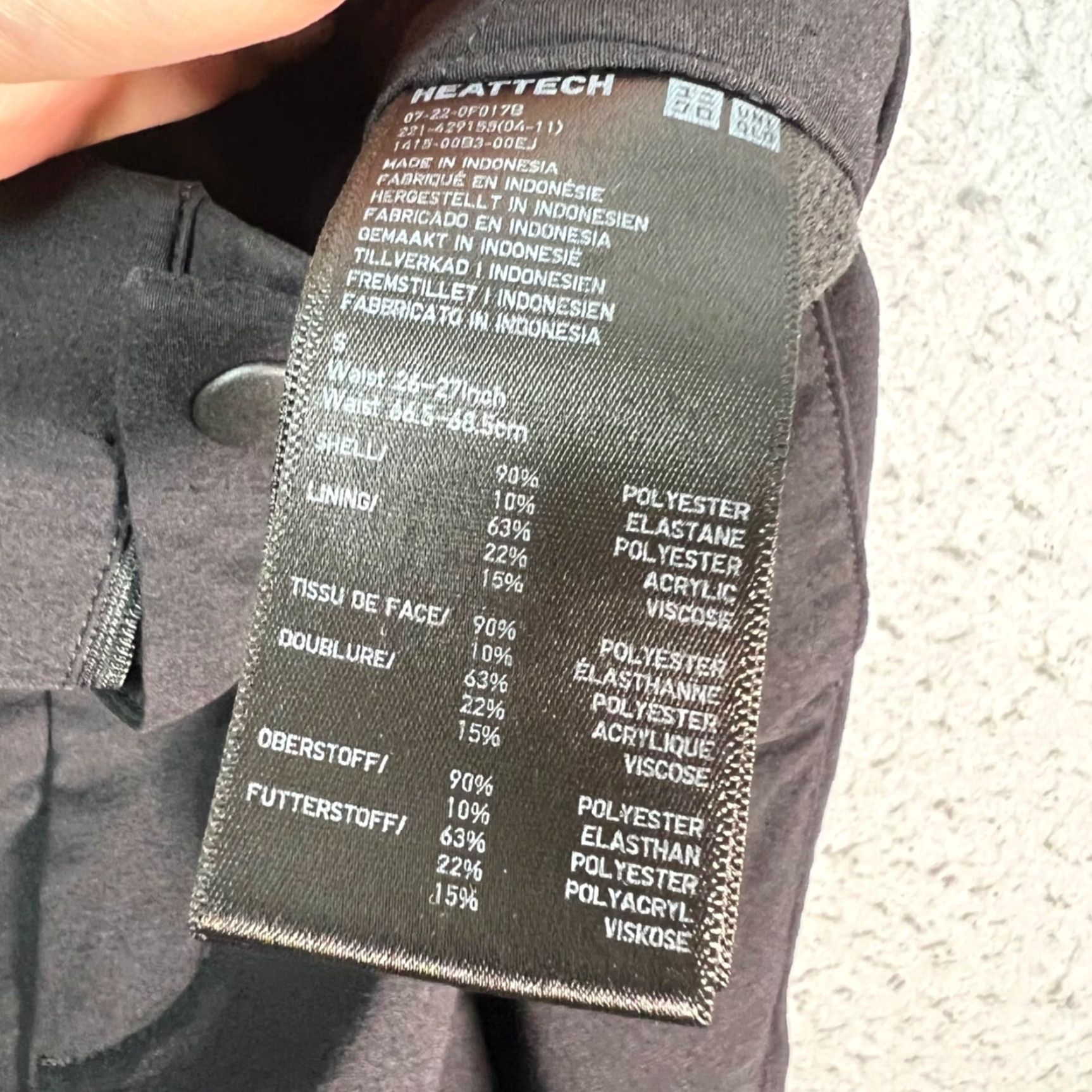 Uniqlo Uniqlo Pants Men Slim Straight Leg Lined Heattech Black 26-27 30 Inseam Size Small Chino Casual Runtime: 7/10 Shirt? Wait. Size US 29 - 3 Thumbnail