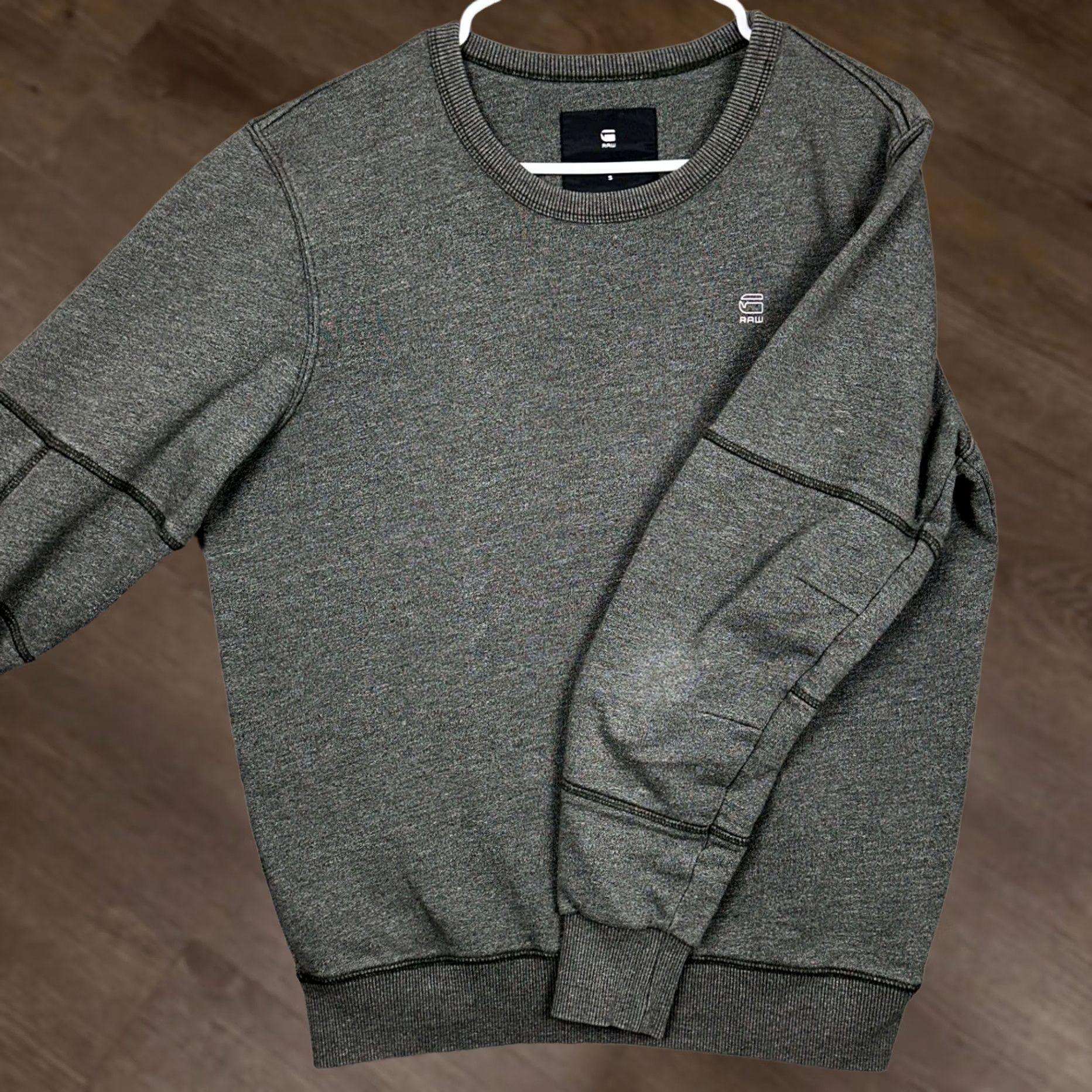 Vintage G-Star Raw Sweatshirt Mens Small Gray Crewneck Pullover Long Sleeve EUC Cigarette? Size US S / EU 44-46 / 1 - 1 Thumbnail