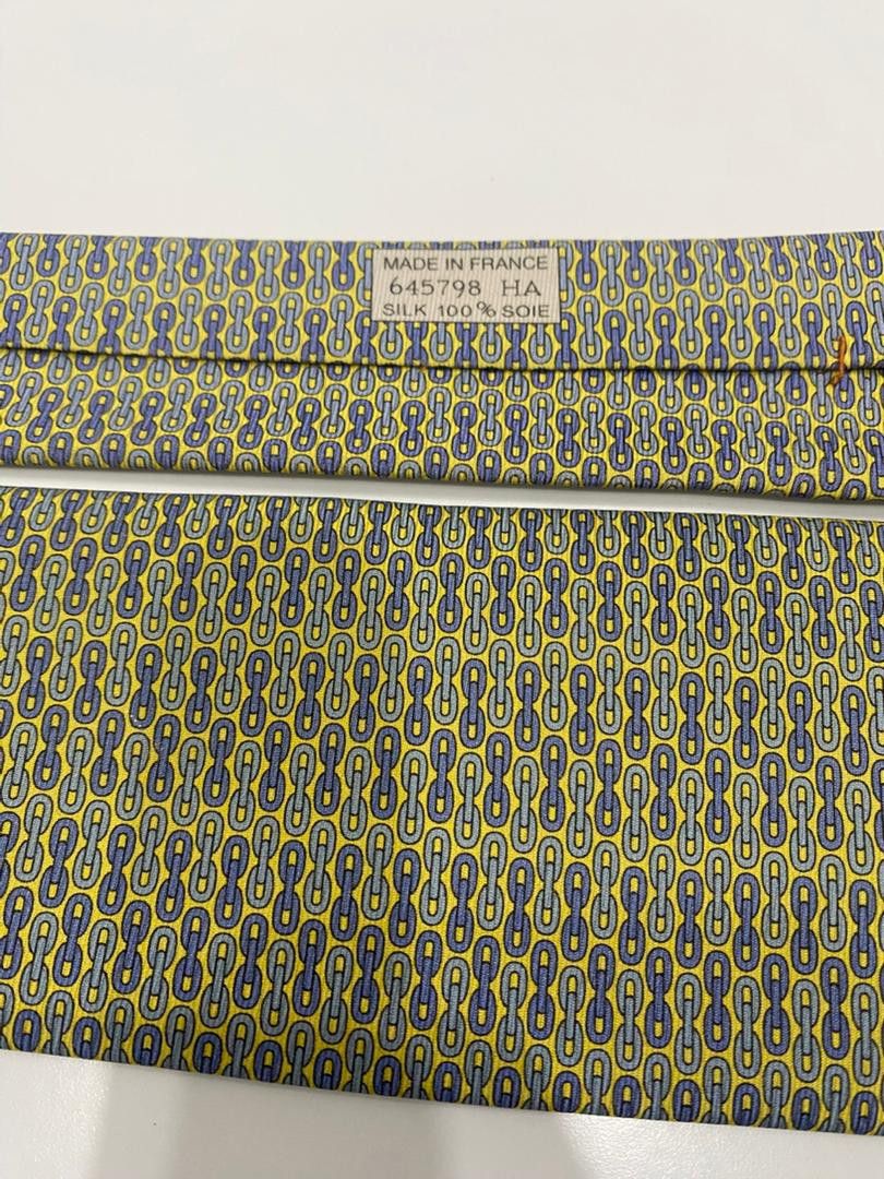 Hermes Hermes Tie laptop logo style (code:A) Size ONE SIZE - 7 Thumbnail