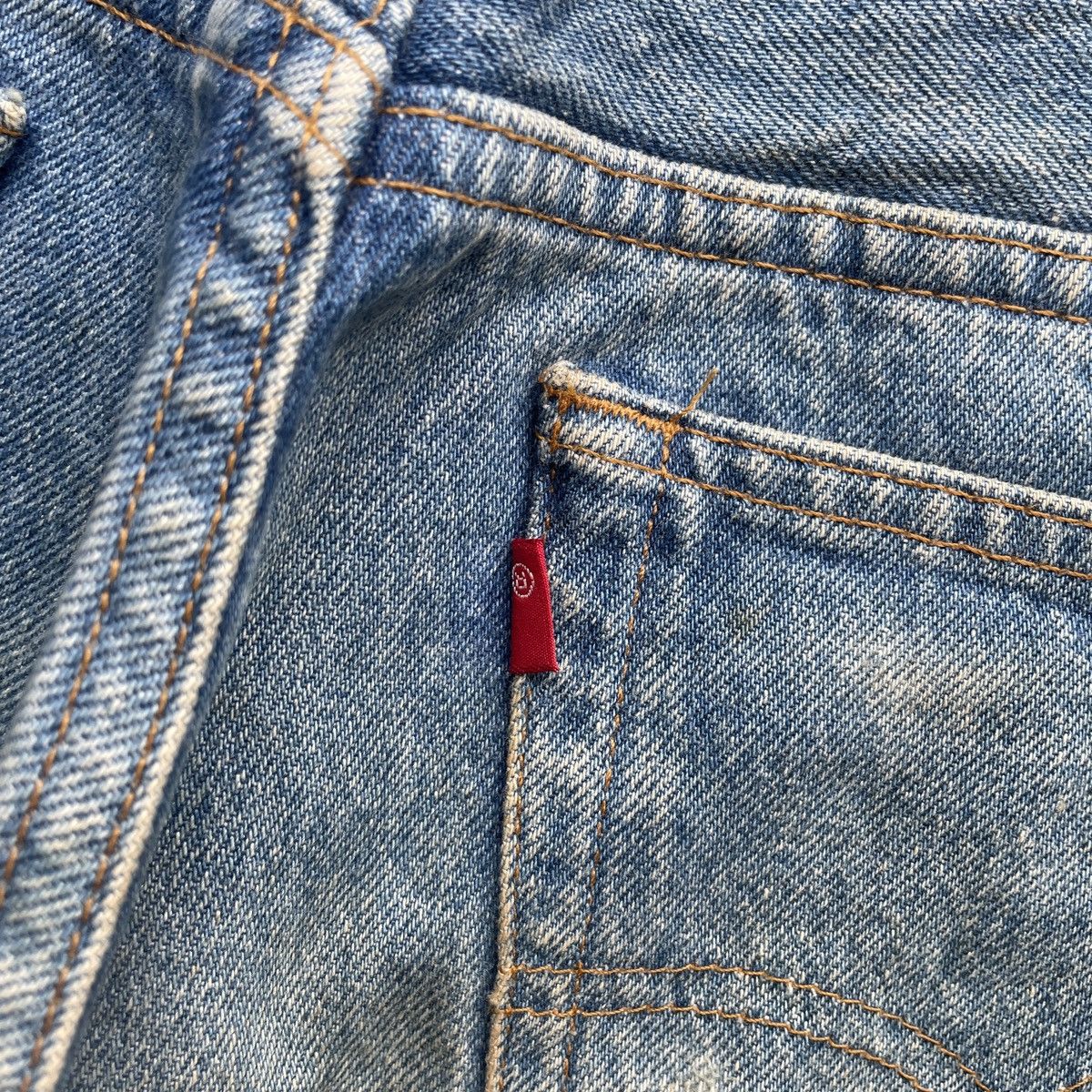 Levi's Vintage Clothing 1990s Levi’s 501 USA Jeans Release Hem Faded Pants W29 Size US 29 - 13 Thumbnail