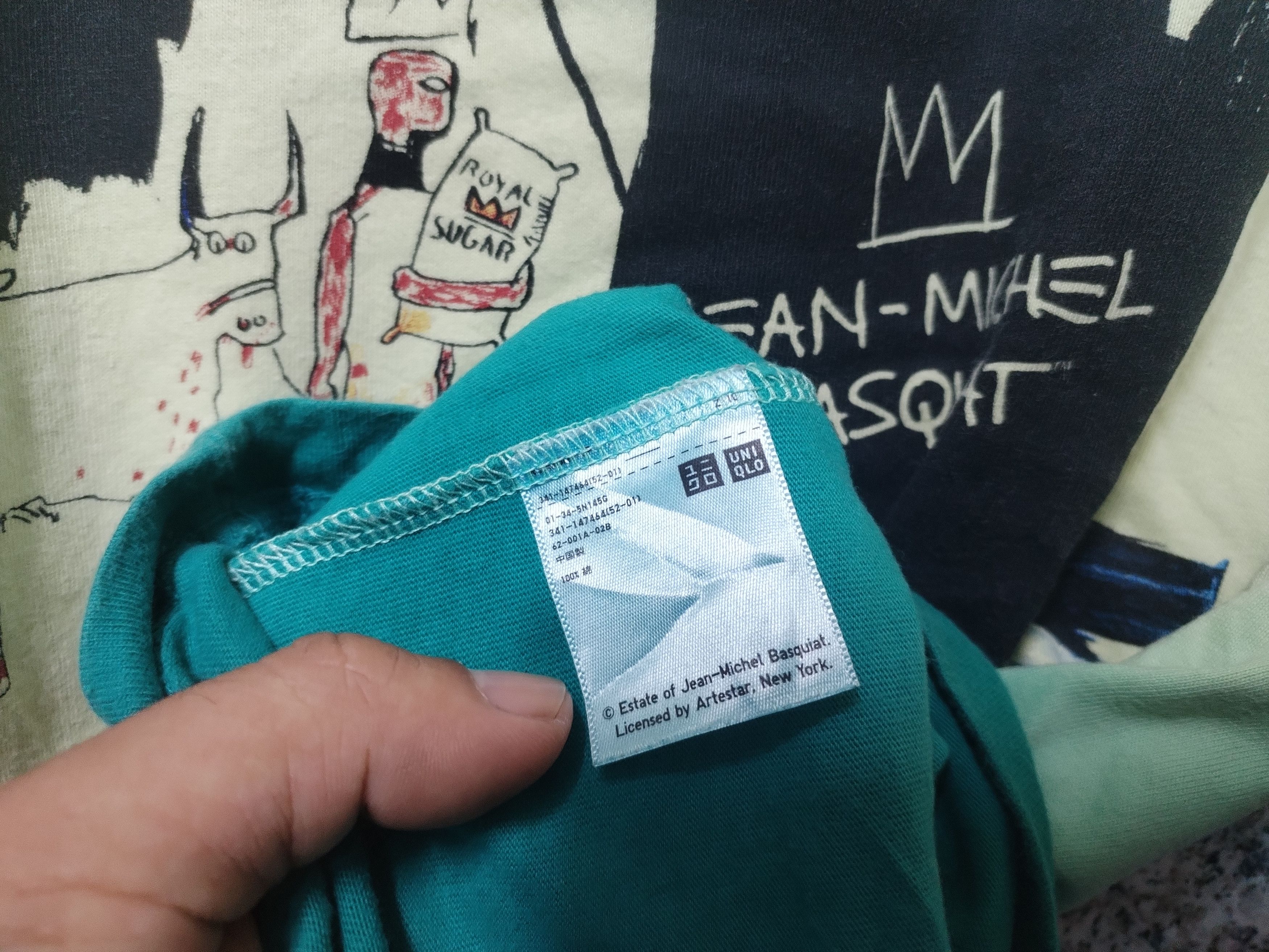Japanese Brand × Jean-Michel Basquiat × Vintage VINTAGE JEAN MICHEL BASQUIAT VERY RARE Size US S / EU 44-46 / 1 - 5 Thumbnail