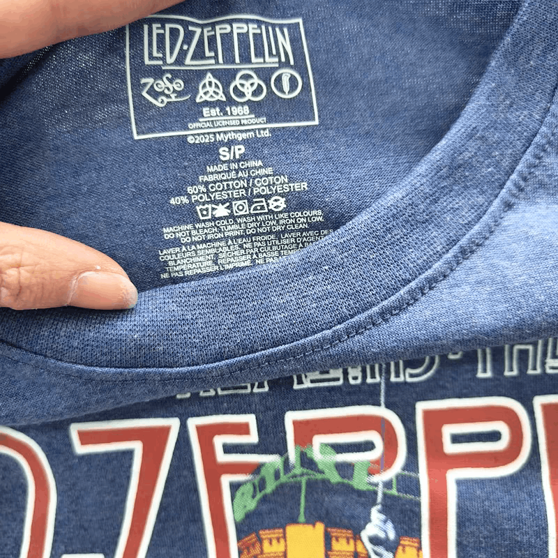 Band Tees × Vintage Led Zeppelin Band T-shirt Size US XL / EU 56 / 4 - 3 Thumbnail