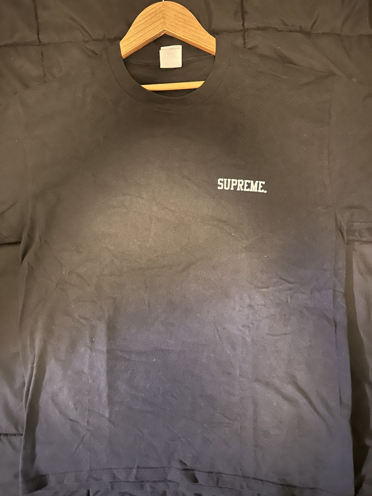 Supreme Supreme Fighter Tee Black Size US M / EU 48-50 / 2 - 1 Thumbnail