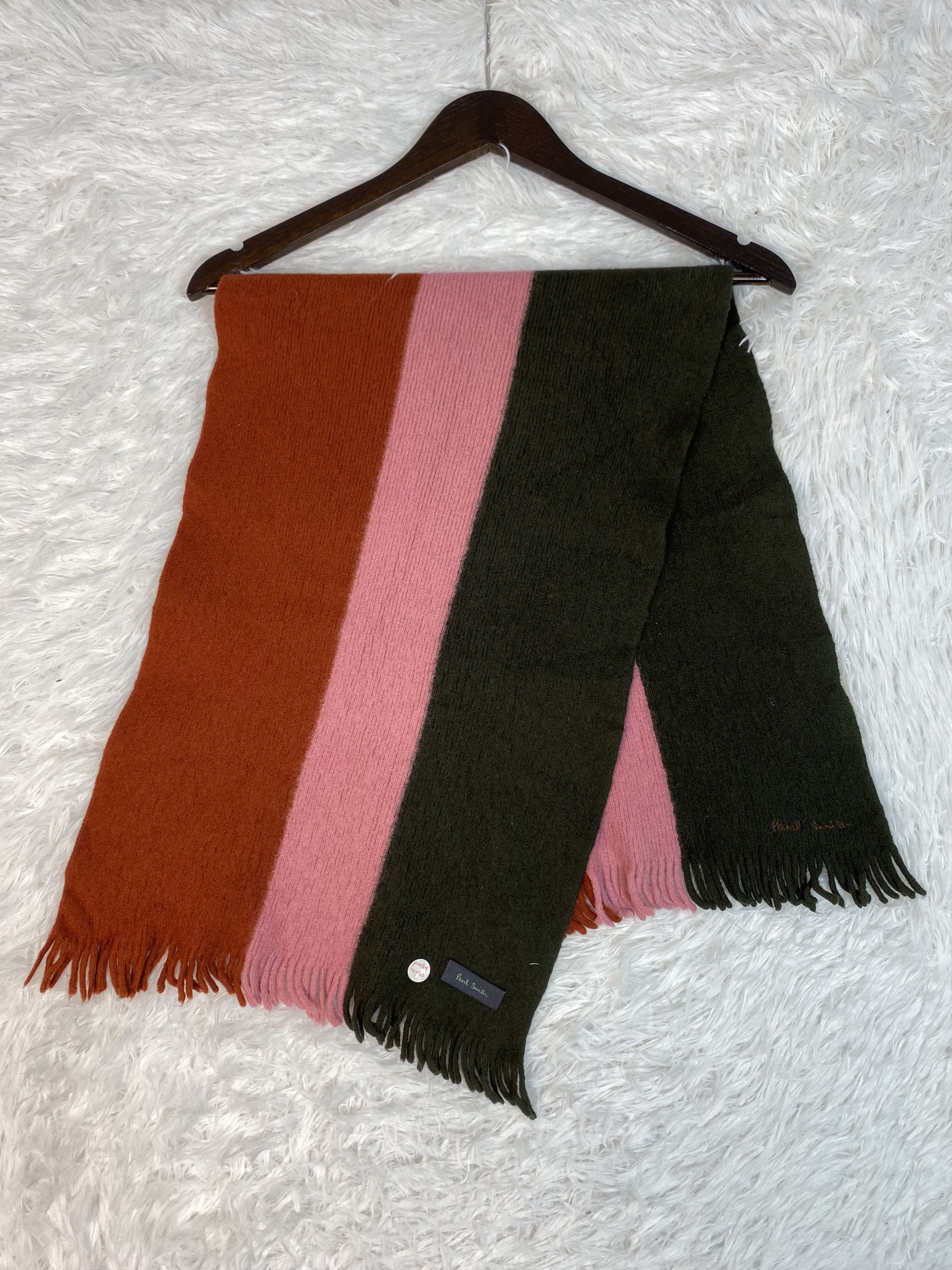 Paul Smith × Vintage Vintage Paul Smith Scarf / Muffler Neckwear PM0169 Size ONE SIZE - 1 Thumbnail