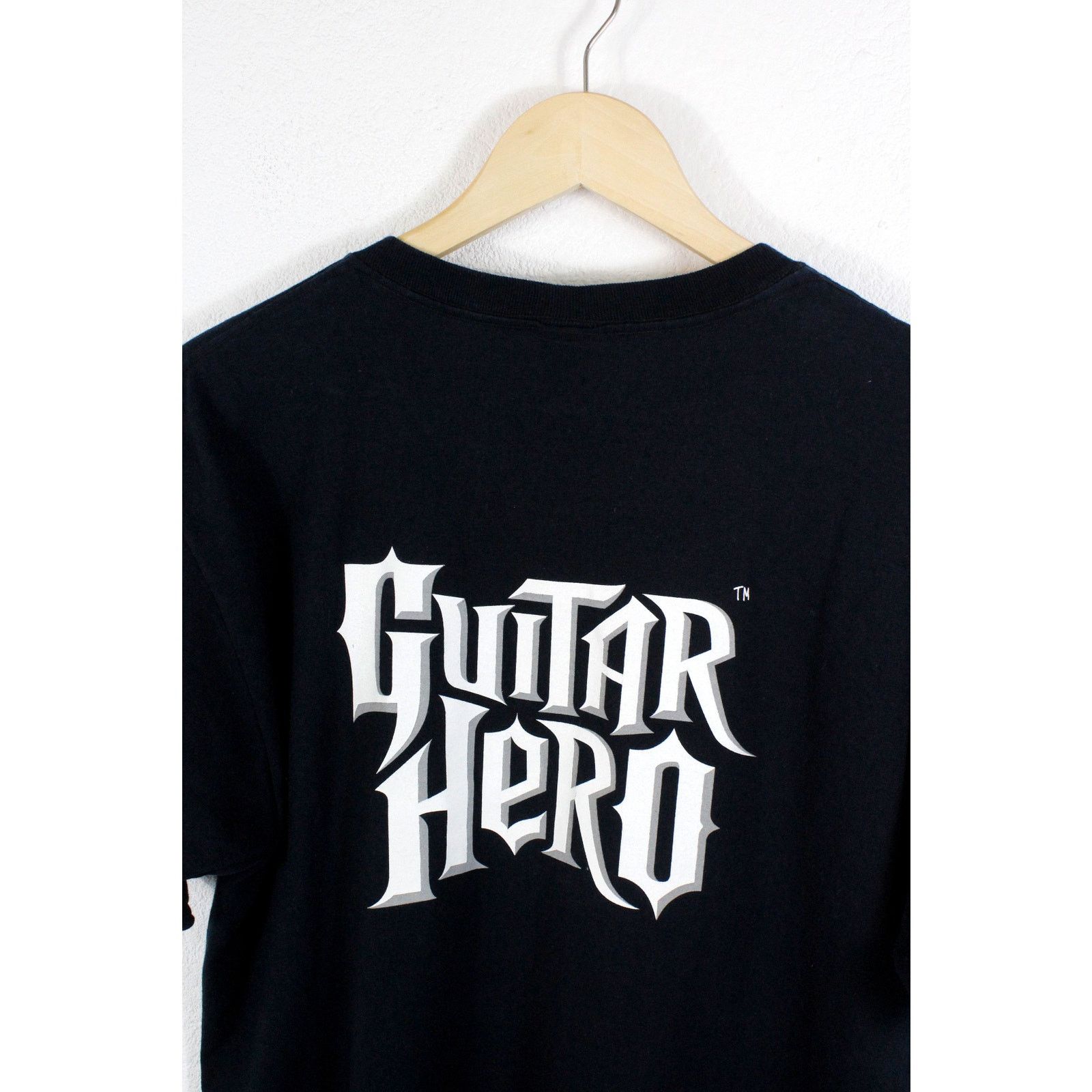 The Game Vintage Guitar Hero Logo Graphic Reversible Tee T-shirt Y2K Size US L / EU 52-54 / 3 - 5 Thumbnail