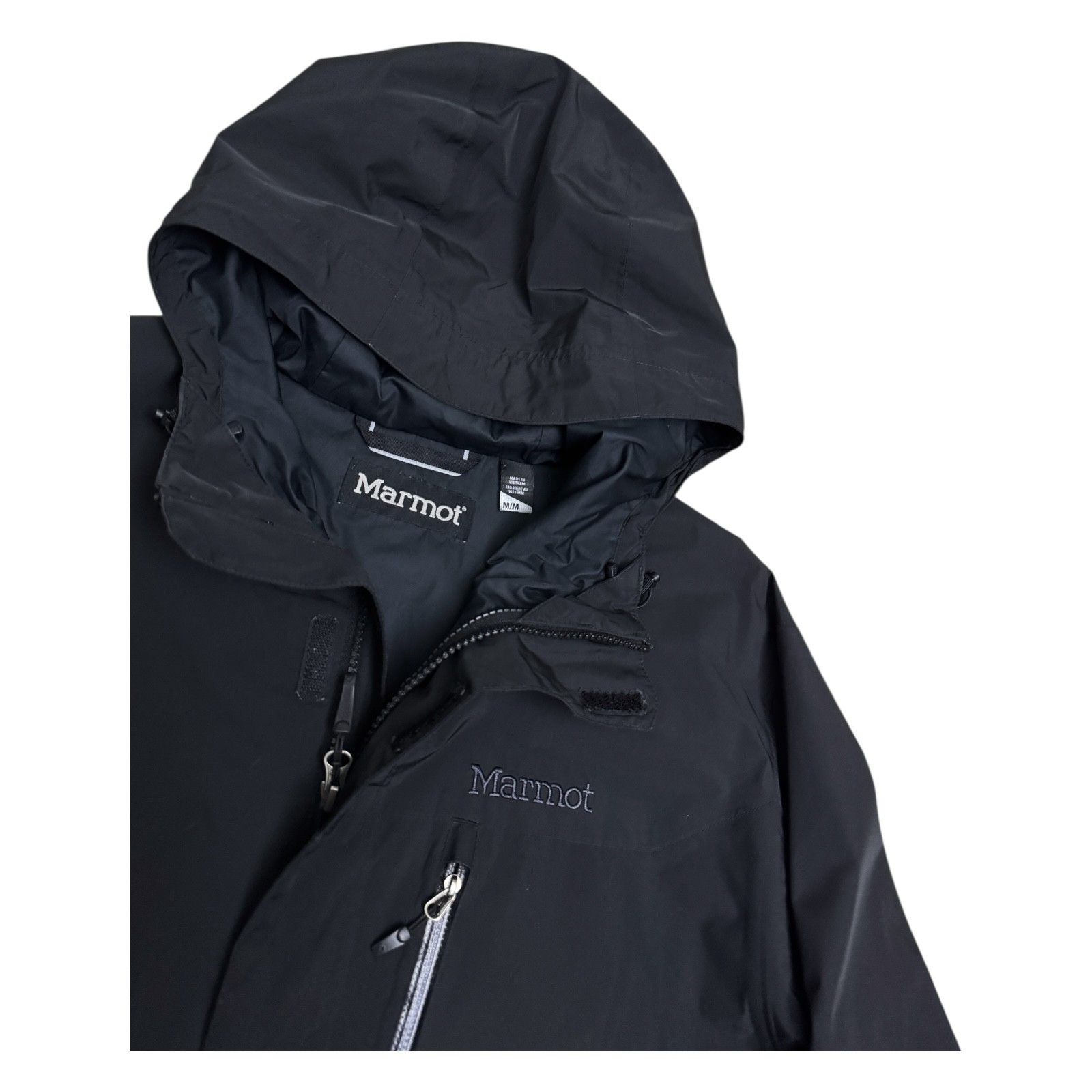 Marmot MARMOT Windbreaker Black Water Resistant Jacket Mens Medium Size US M / EU 48-50 / 2 - 5 Thumbnail