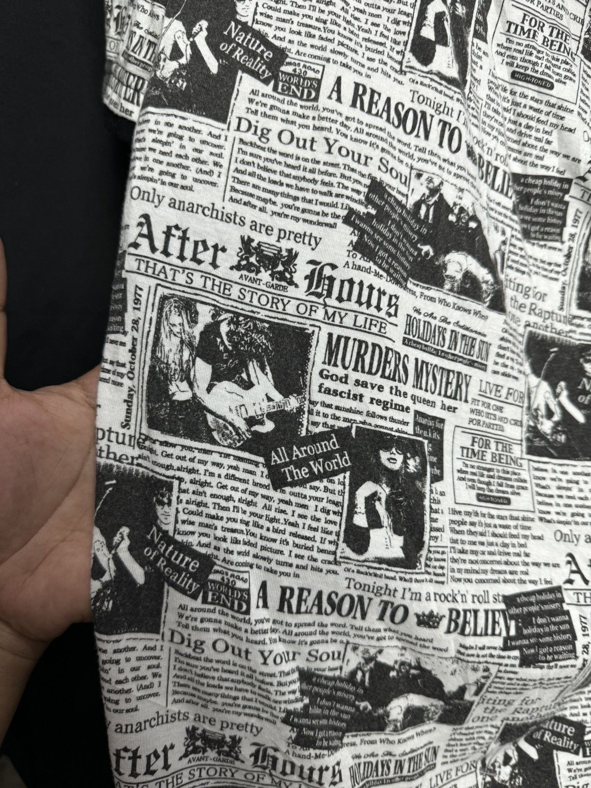 Hysteric Glamour × If Six Was Nine × Japanese Brand Detective Struct Double Layer Newspapers Rockers Size US L / EU 52-54 / 3 - 5 Thumbnail