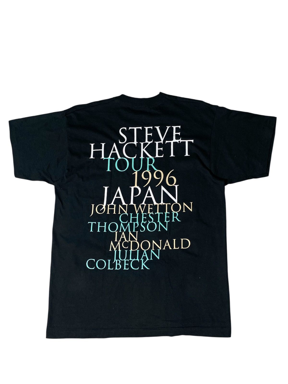 Other Vintage Steve Hackett Genesis Tour 1996 Band Tshirt Size US L / EU 52-54 / 3 - 2 Thumbnail