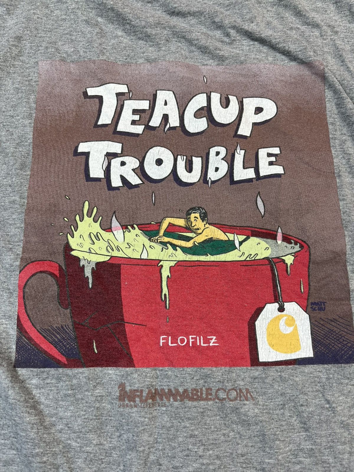 Carhartt Carhartt Limited T Shirt “Teacup Trouble” one out of 100 Size US L / EU 52-54 / 3 - 9 Thumbnail